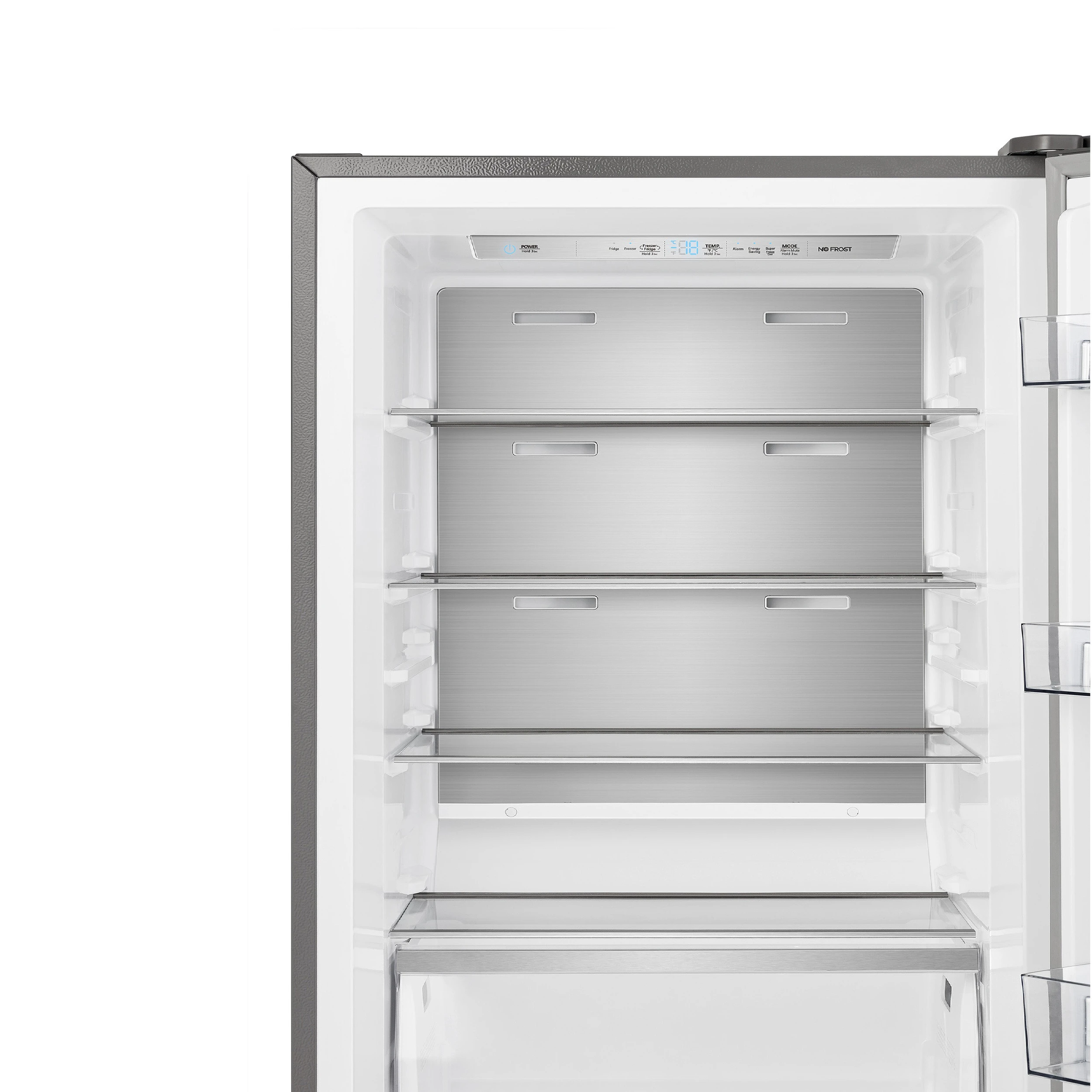 Maderno 28" Right Swing Convertible Freestanding Refrigerator/Freezer in Stainless Steel 13.6 cu.ft. FFFFD172228RS
