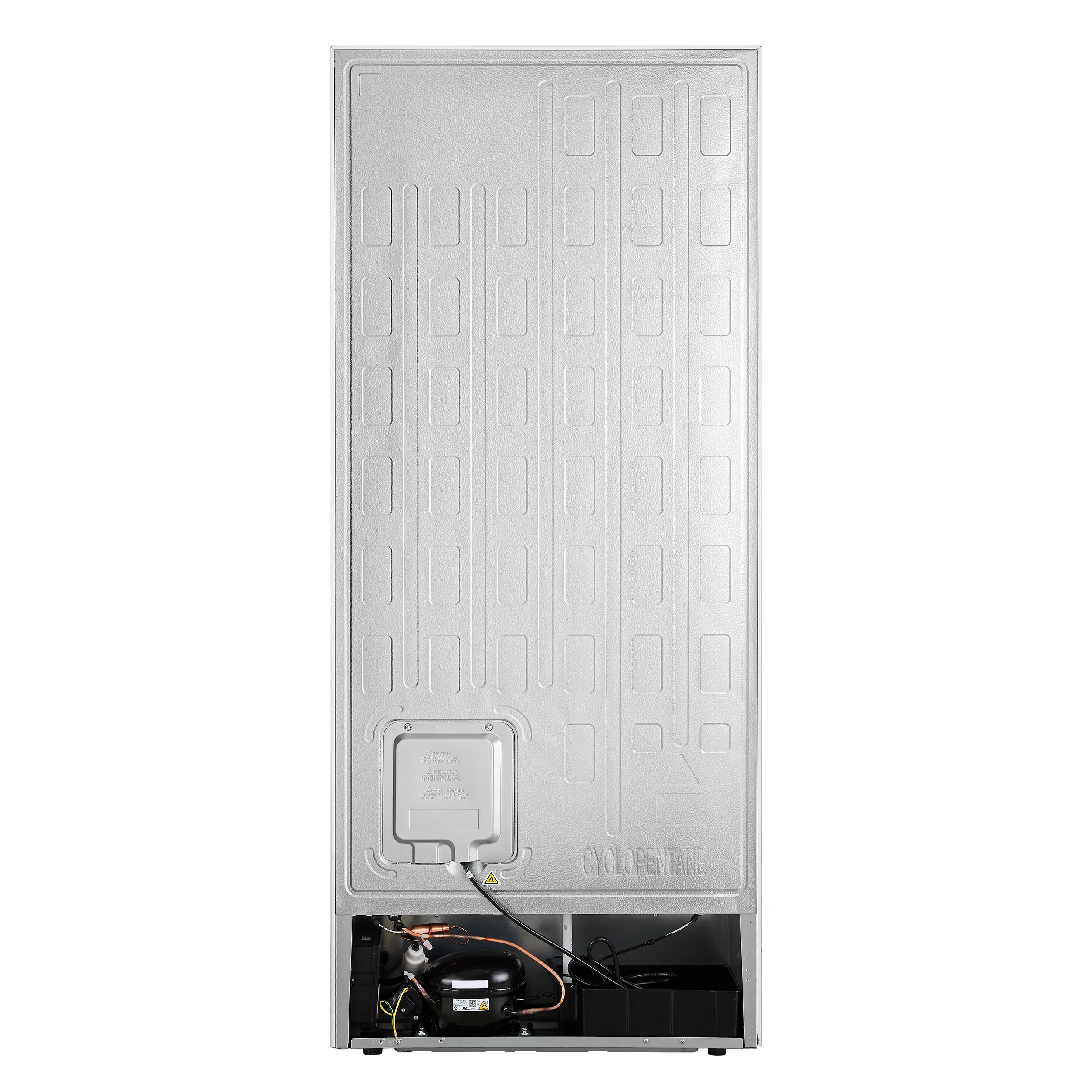 Maderno 28-Inch Convertible Upright Freezer/Refrigerator in White with Antique Brass Handle, 13.6 cu.ft., Left Swing FFFFD172228WHTLS