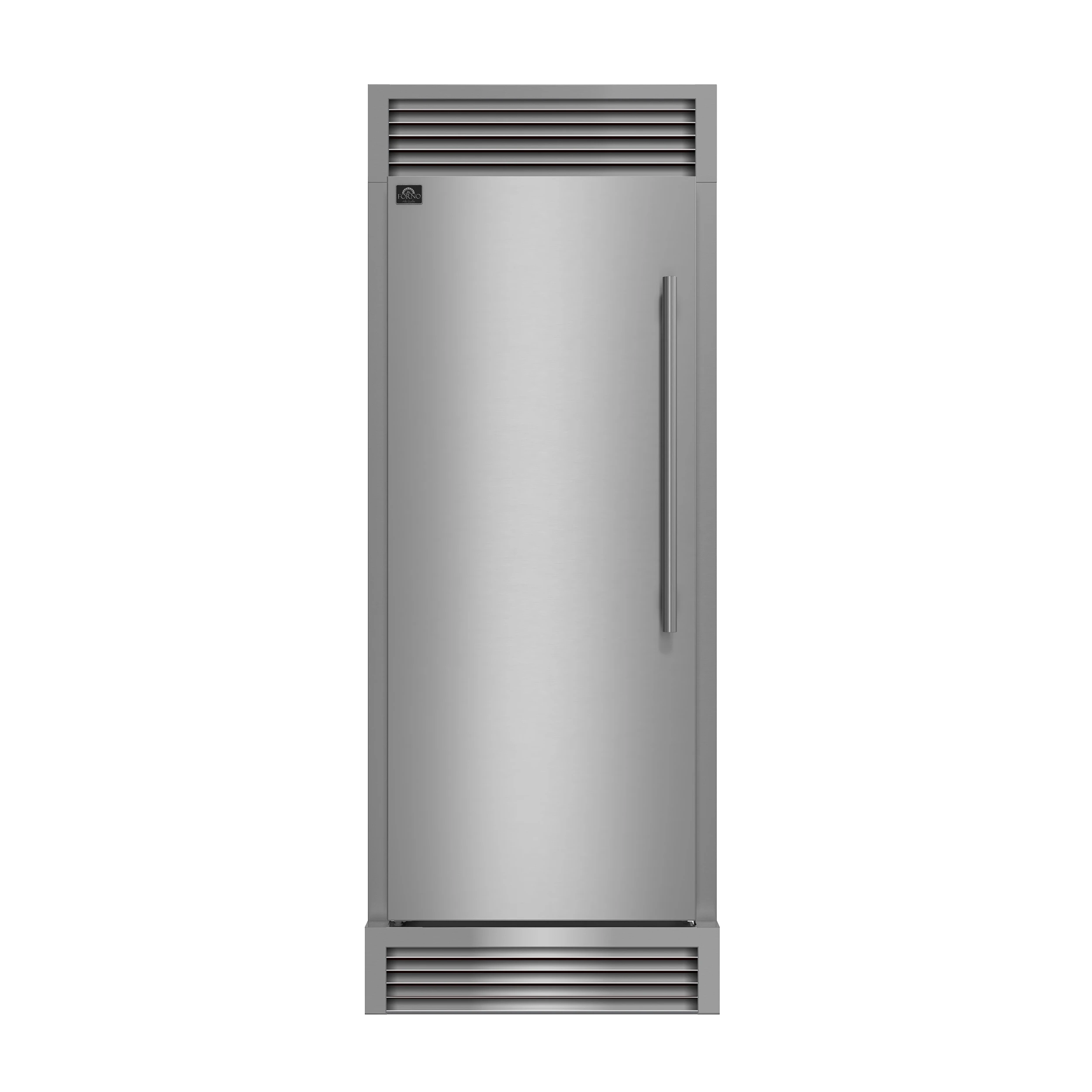 Maderno 28" Built-In Convertible Refrigerator, 13.6 cu.ft. Left Swing with Decorative Grill - 32" Wide FFFFD172232LSG