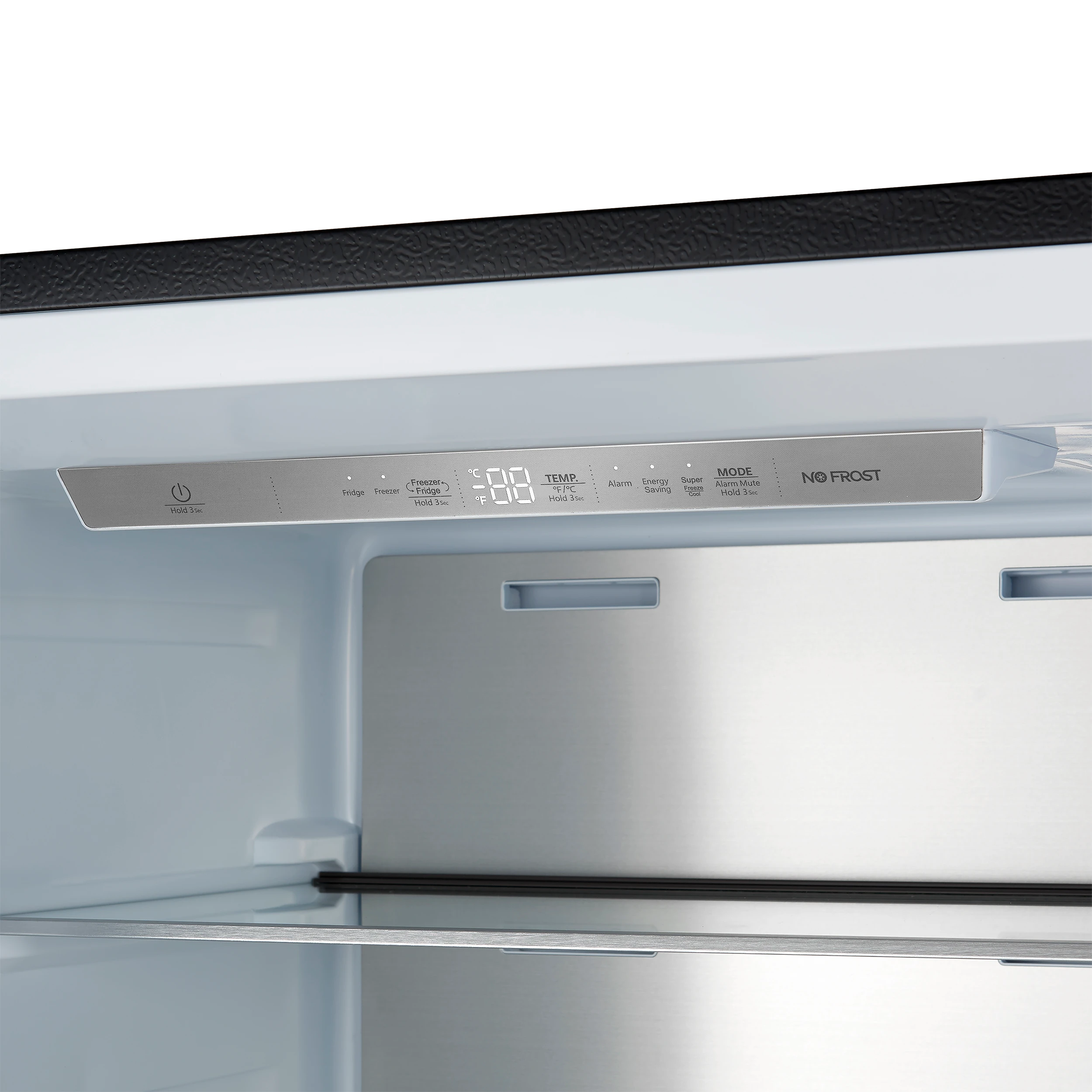 Maderno 2-28-Inch Wide Convertible Refrigerator/Freezer in Black, Decorative Trim, 27.2 cu.ft, 84-Inch High, ENERGY STAR Certified FFFFD172260MGBLK