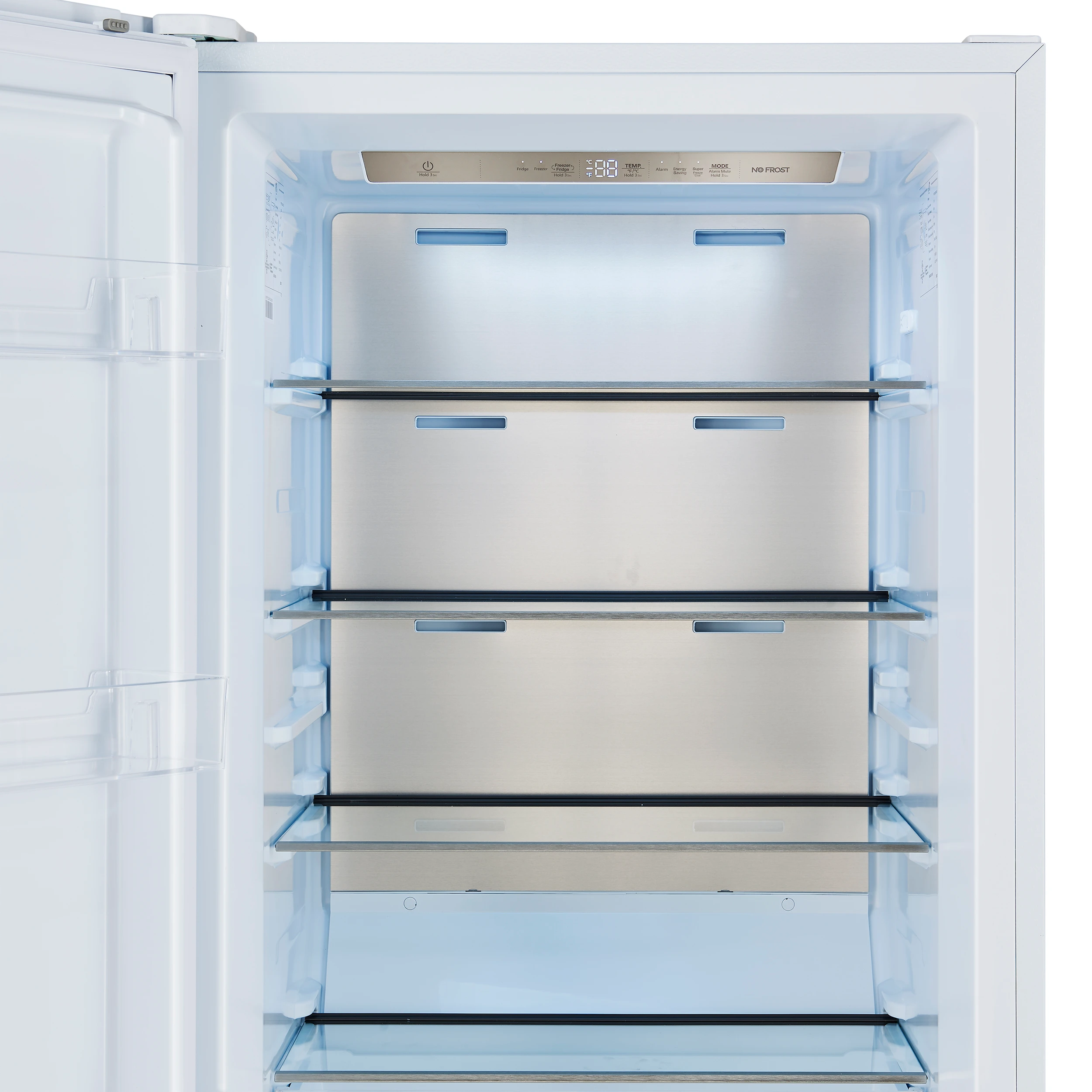 Maderno 2-28-Inch Wide Convertible Refrigerator/Freezer in White, Decorative Trim, 27.2 cu.ft, 84-Inch High, ENERGY STAR Certified FFFFD172260MGWHT