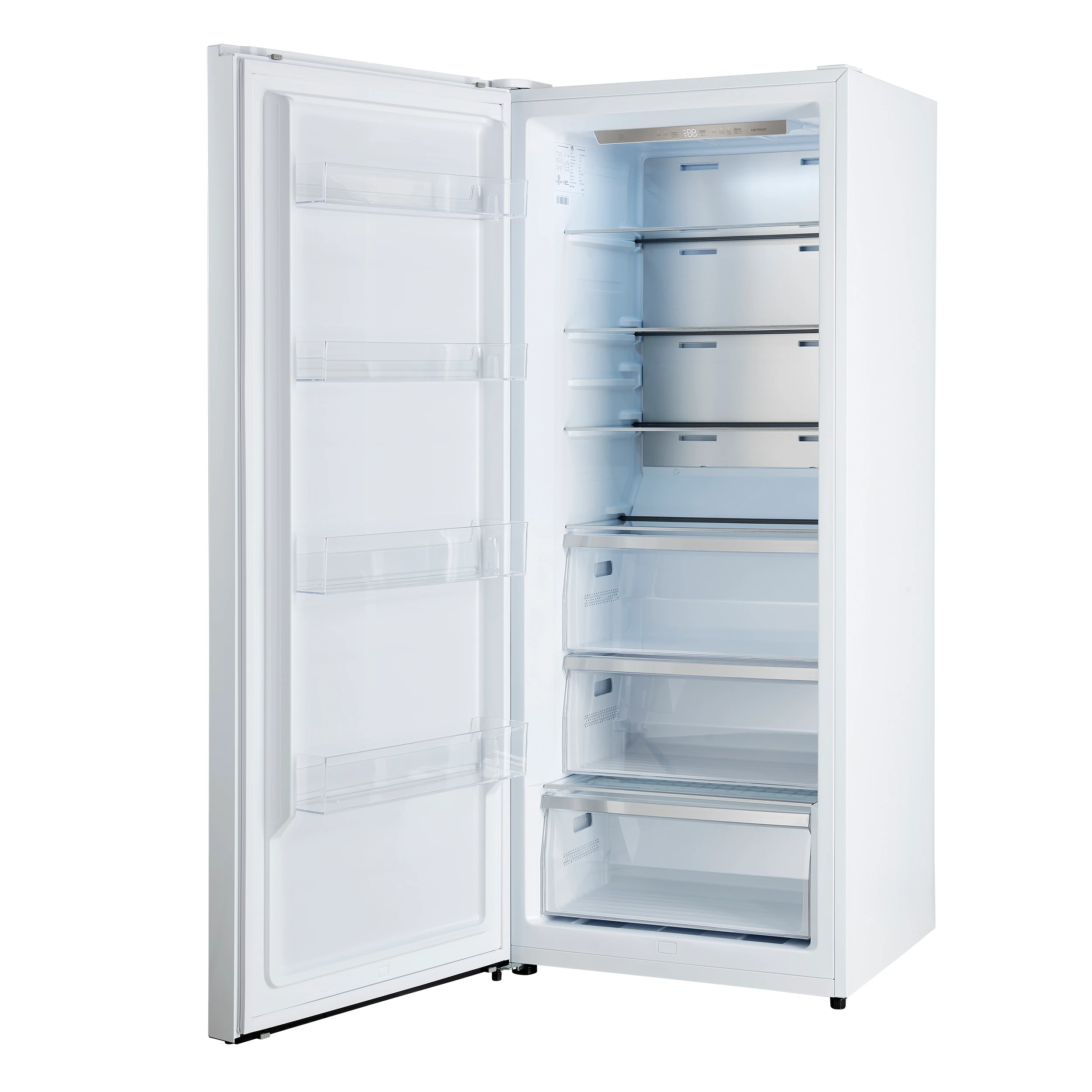 Maderno 2-28-Inch Wide Convertible Refrigerator/Freezer in White, Decorative Trim, 27.2 cu.ft, 84-Inch High, ENERGY STAR Certified FFFFD172260MGWHT