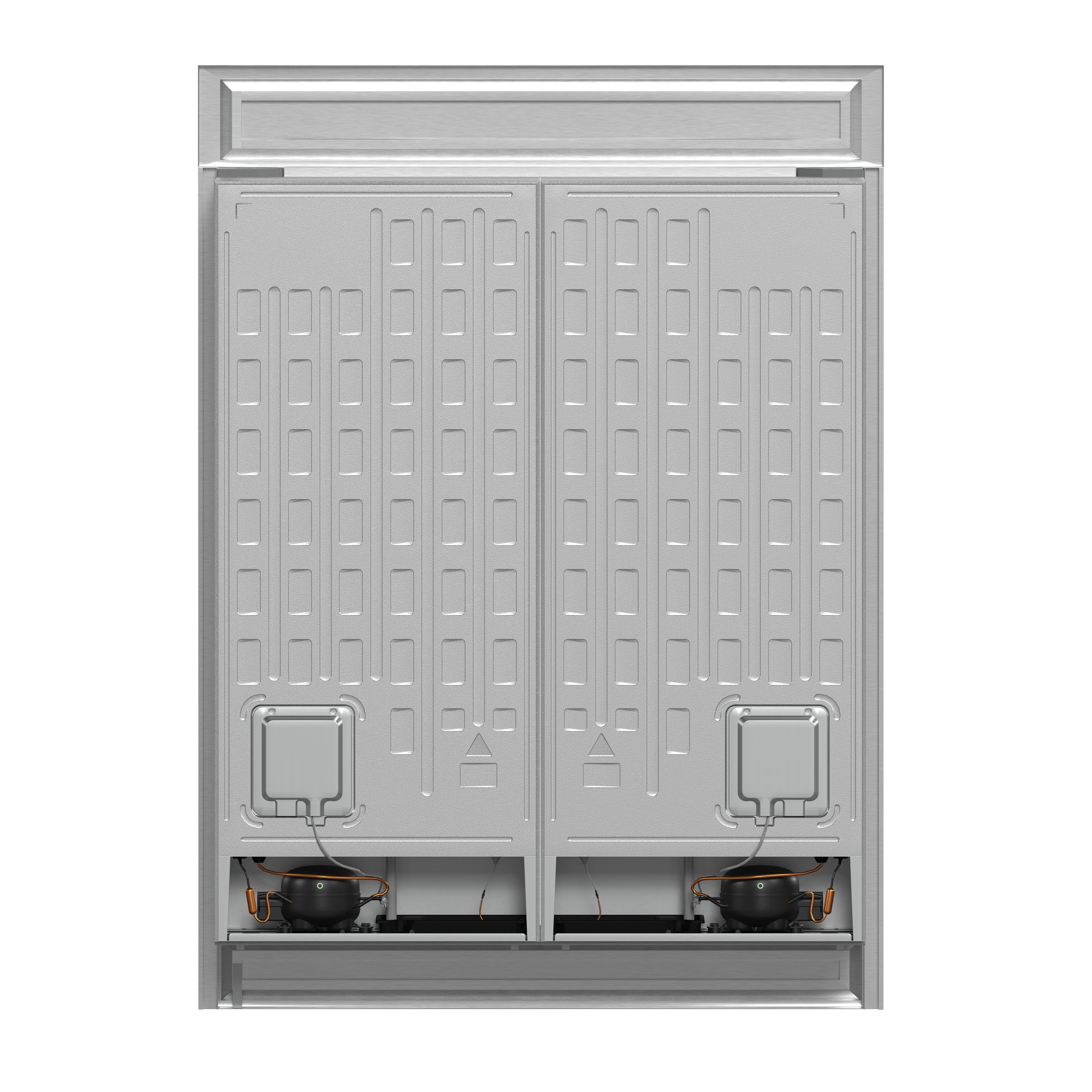 Maderno 2-28-Inch Wide Convertible Refrigerator/Freezer, Decorative Trim, 27.2 cu.ft, 84-Inch High, ENERGY STAR Certified FFFFD172260S