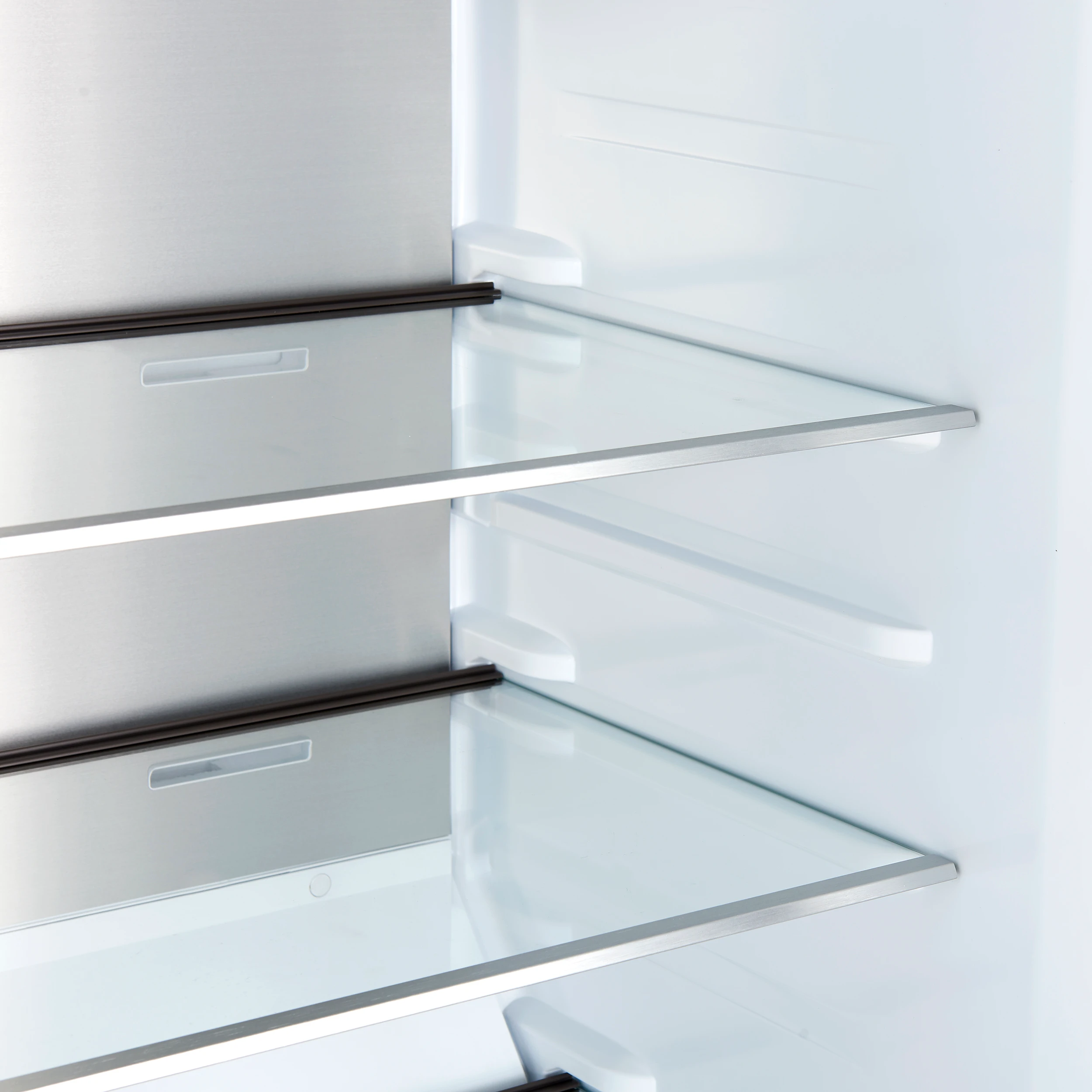 Maderno 2-28-Inch Wide Convertible Refrigerator/Freezer in Black, Decorative Trim Grill, 27.2 cu.ft, 84-Inch High, ENERGY STAR Certified FFFFD172260SGBLK