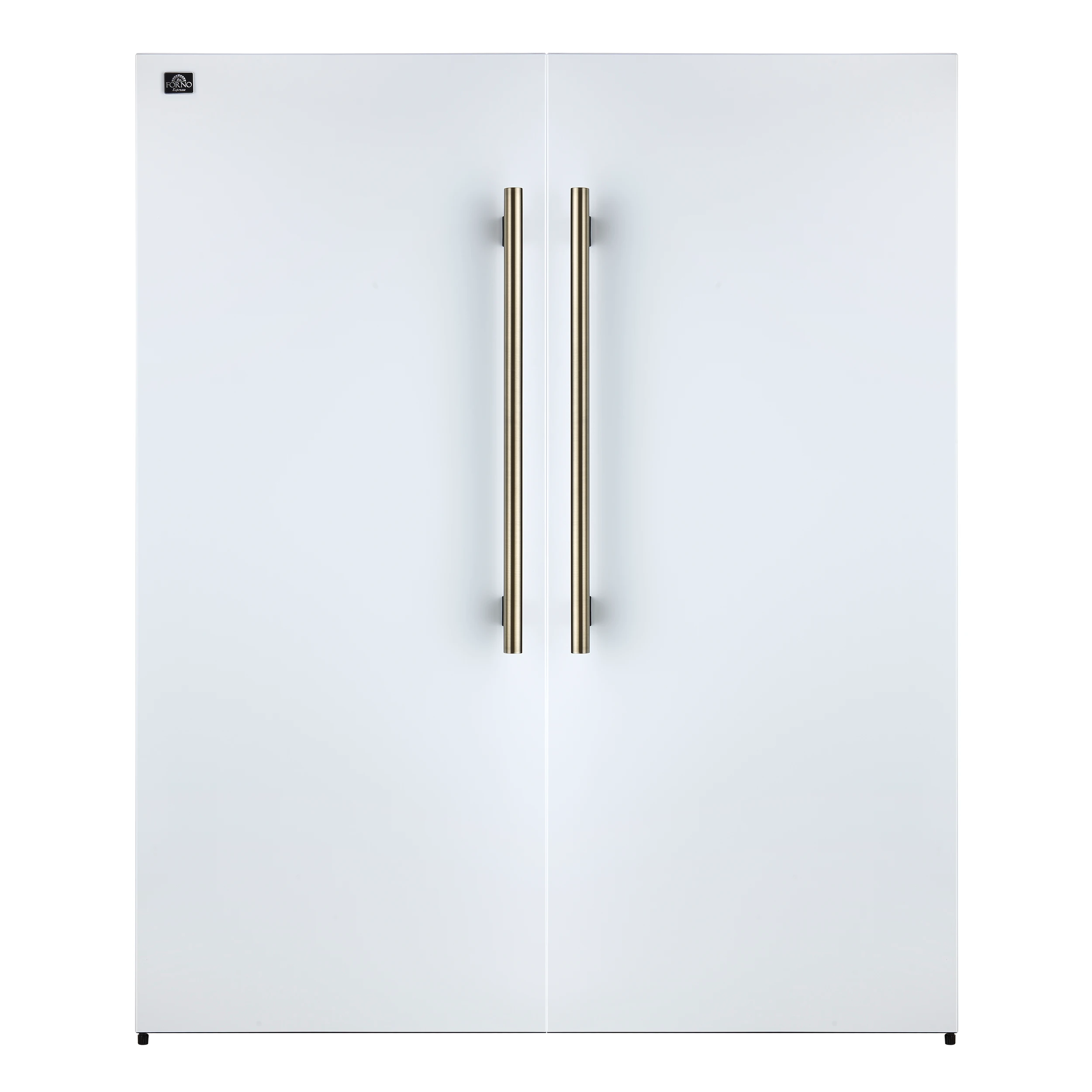 Maderno 2-28-Inch Wide Convertible Refrigerator/Freezer in White, Decorative Trim, 27.2 cu.ft, 84-Inch High, ENERGY STAR Certified FFFFD172260SGWHT