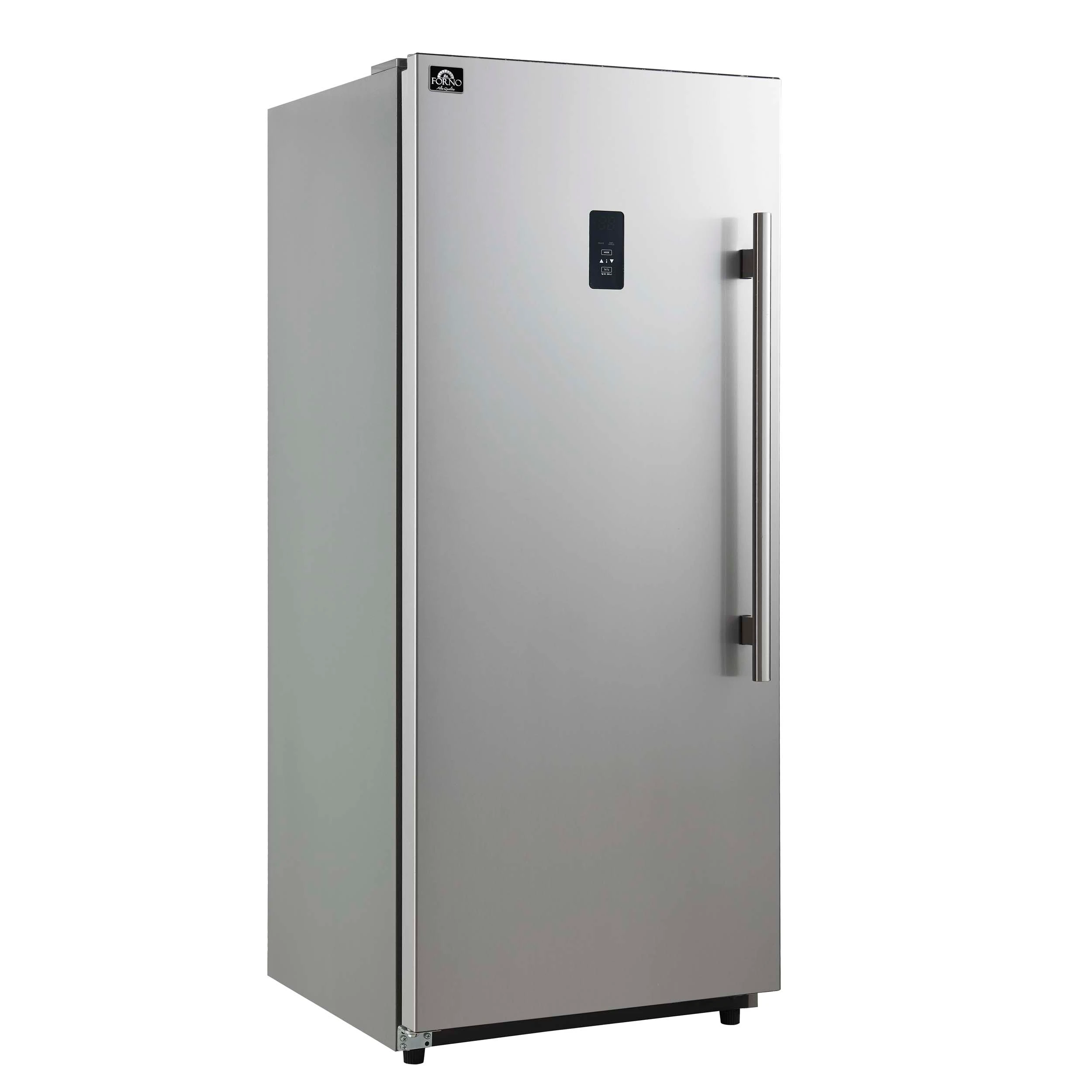 Fortezza 28 Inch Left-Swing Freezer, Stainless Steel with Automatic Ice Maker FFFFD173828LS