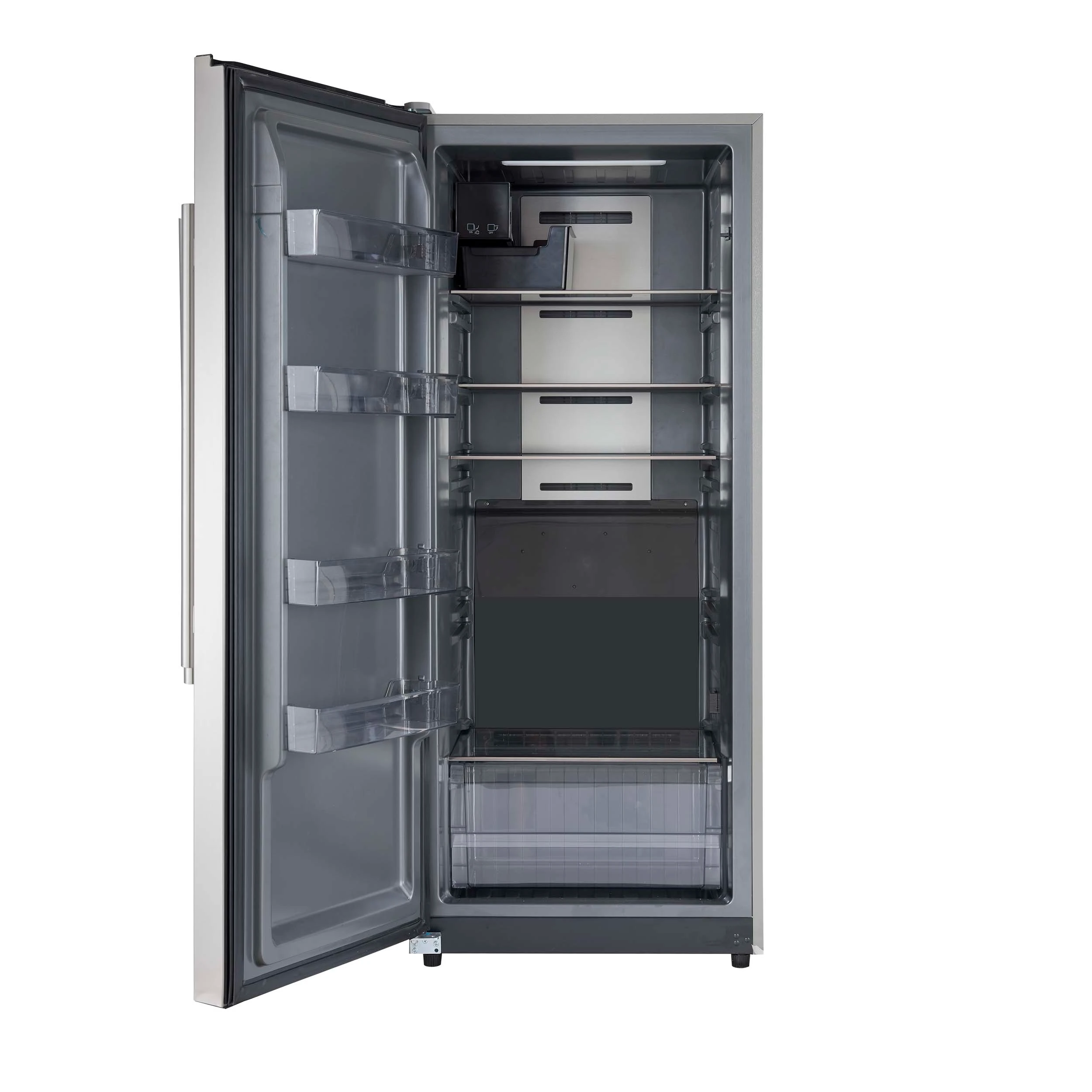 Fortezza 28 Inch Left-Swing Freezer, Stainless Steel with Automatic Ice Maker FFFFD173828LS