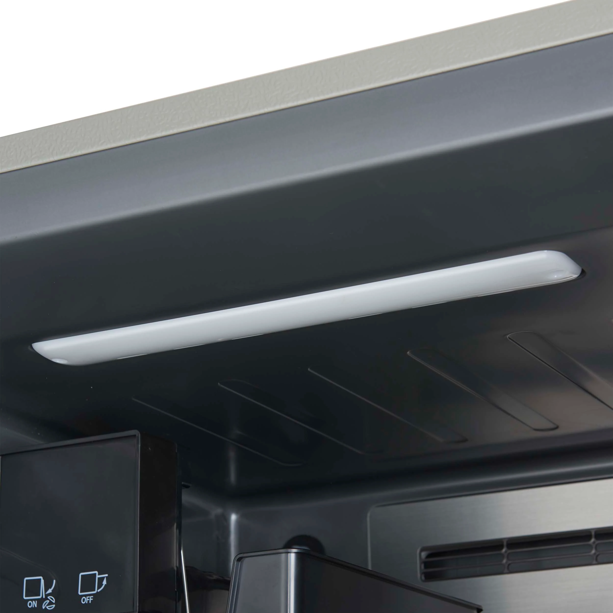 Fortezza 28 Inch Left-Swing Freezer, Stainless Steel with Automatic Ice Maker FFFFD173828LS