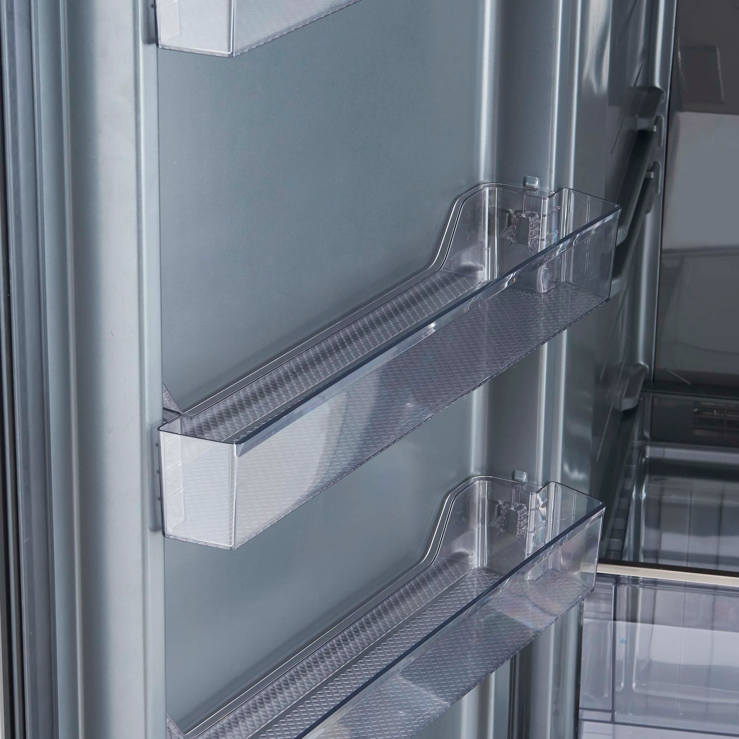 Fortezza 28 Inch Left-Swing Freezer, Stainless Steel with Automatic Ice Maker FFFFD173828LS