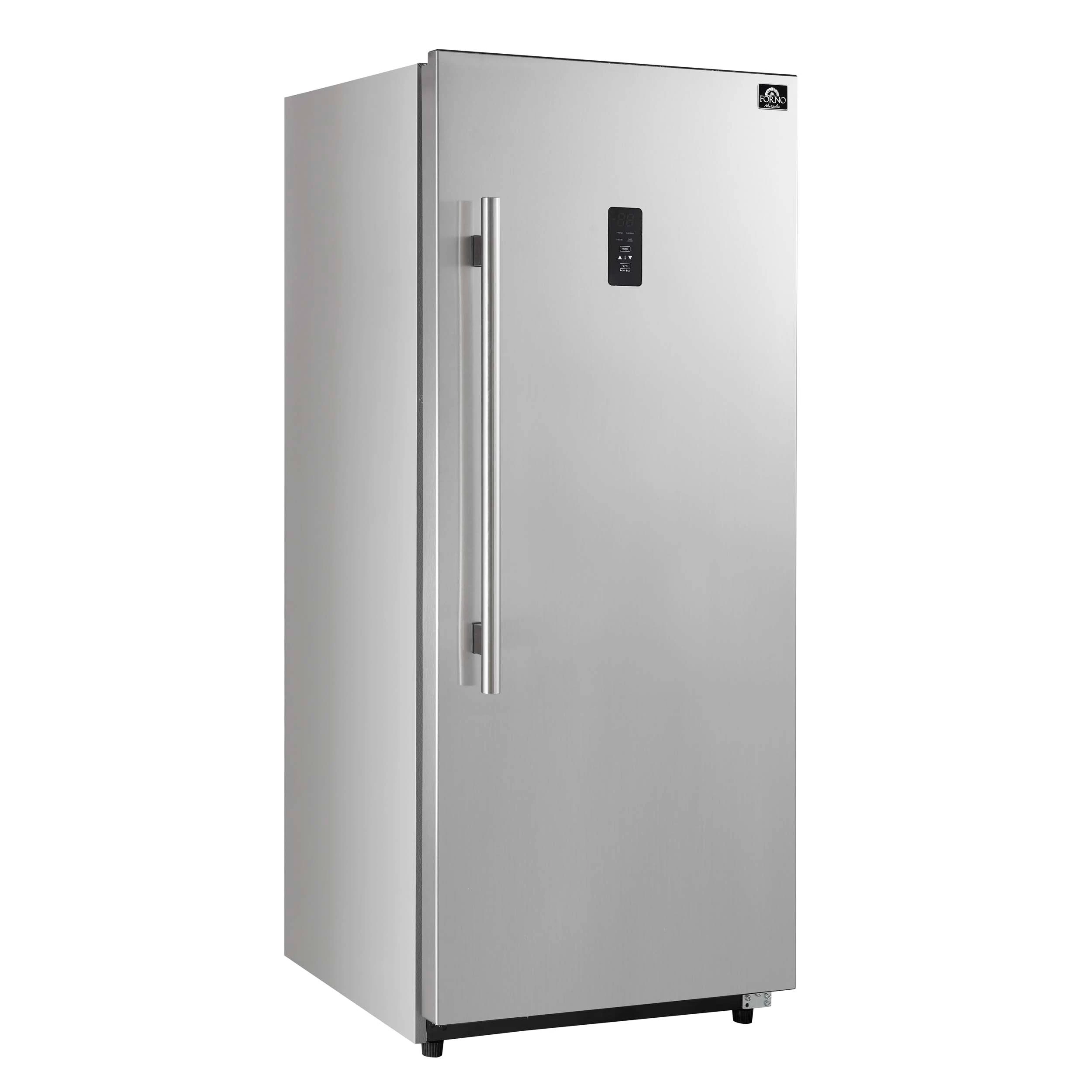Fortezza 28 Inch Right-Swing Convertible Refrigerator/Freezer, Stainless Steel, Total No Frost FFFFD173828RS