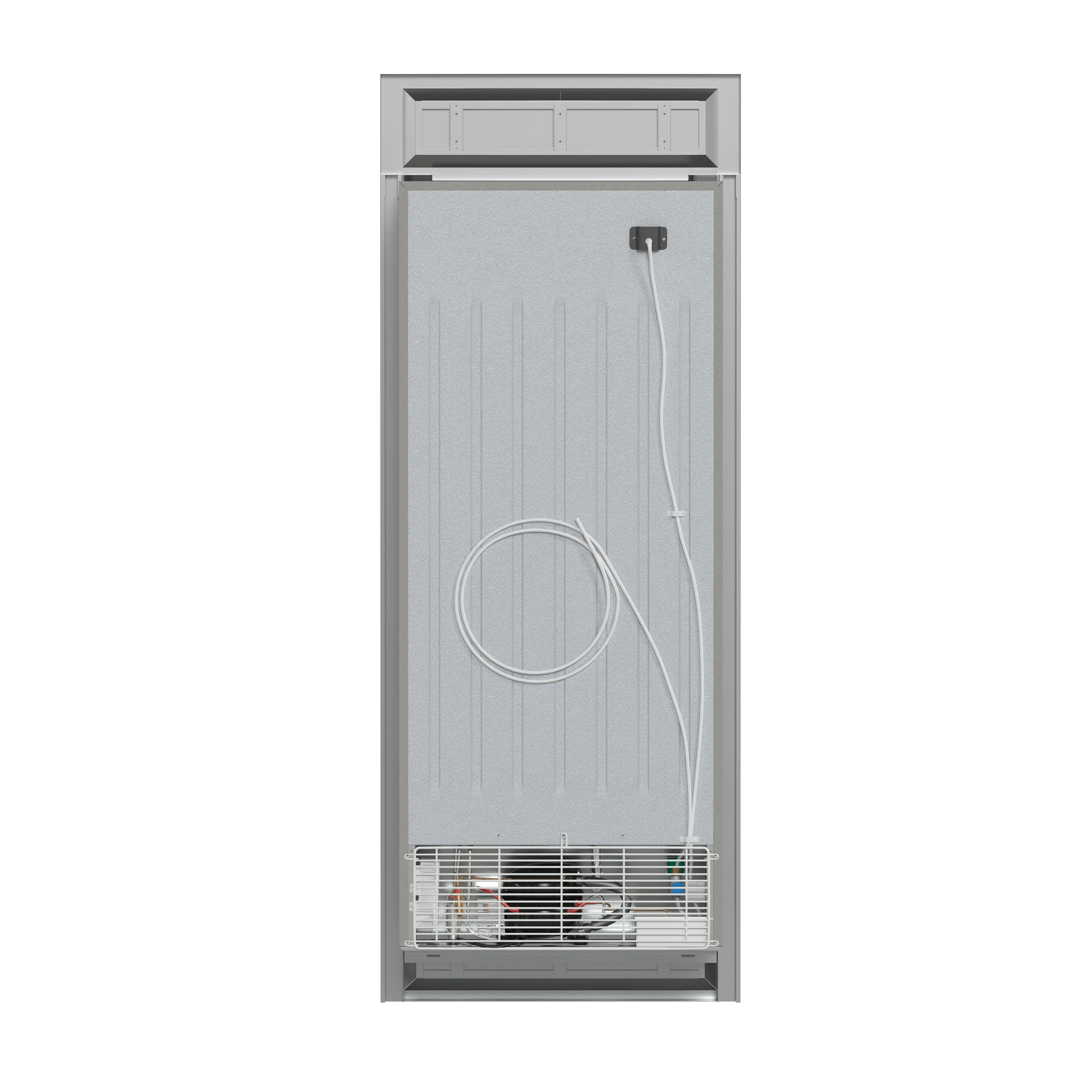 Fortezza 32 Inch Left-Swing Freezer with Trim Kit, Stainless Steel, with Automatic Ice Maker FFFFD173832LMG