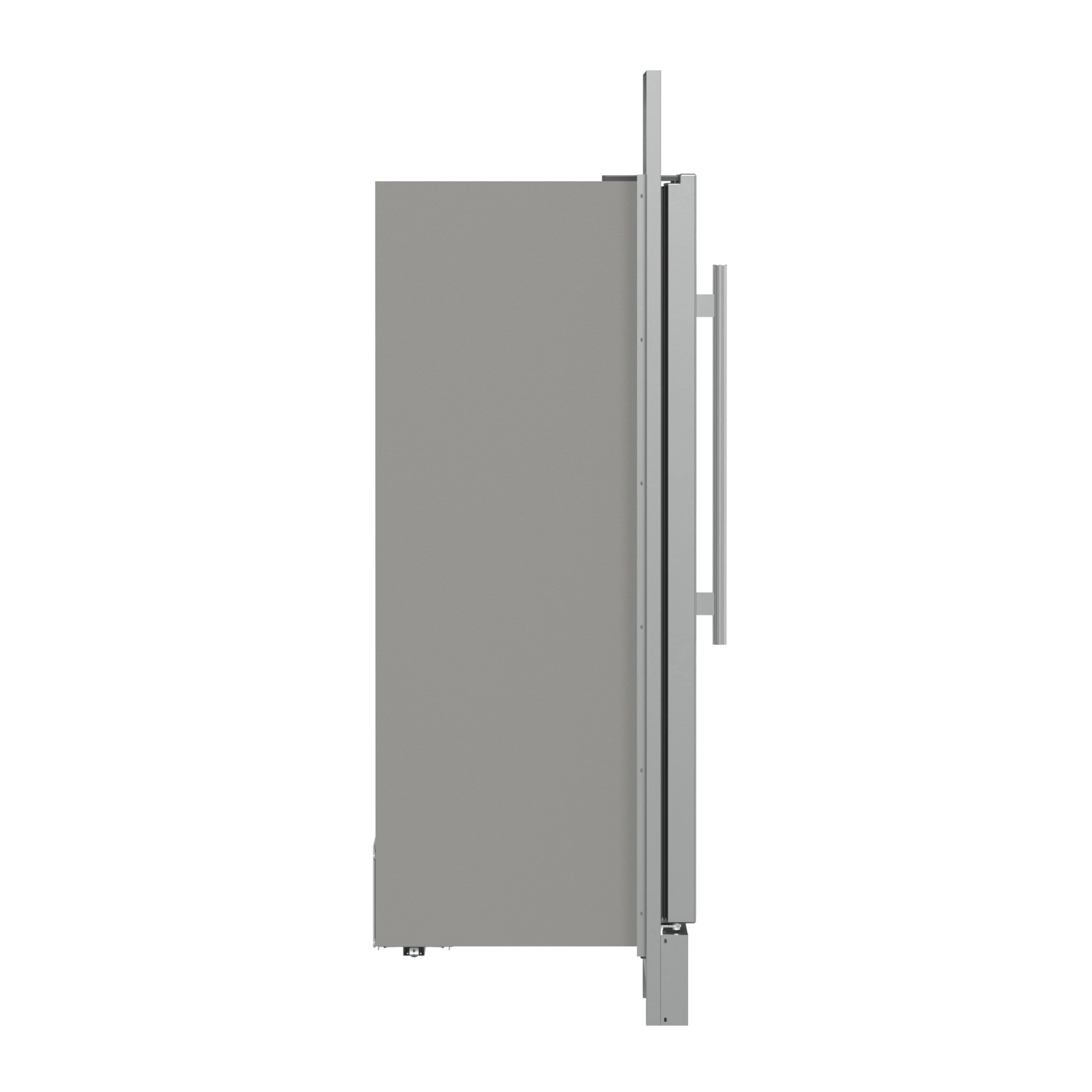 Fortezza 32 Inch Right-Swing Convertible Refrigerator/Freezer with Trim Kit, Stainless Steel, Total No Frost FFFFD173832RMG