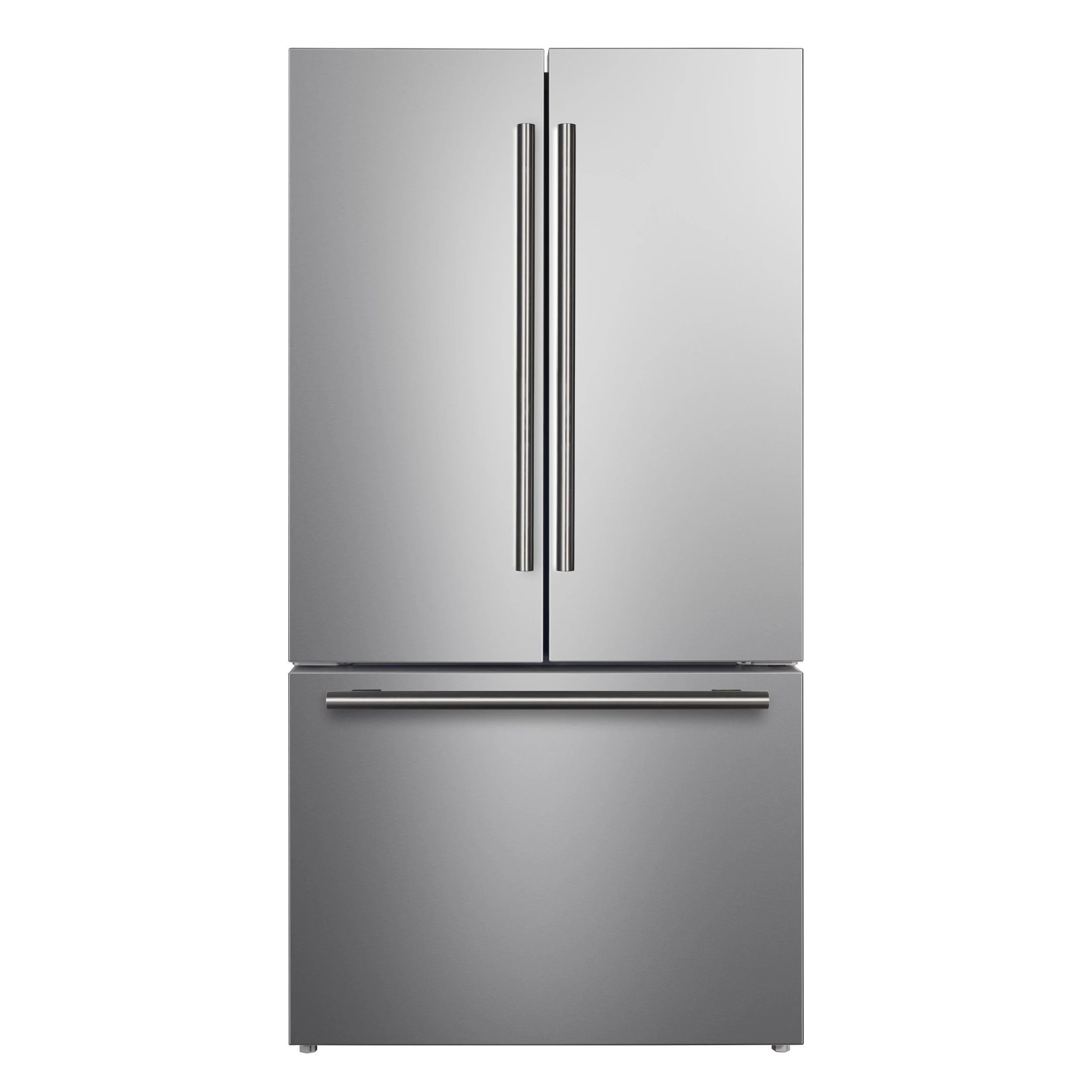 Rivello 36 Inch French Door Refrigerator in Stainless Steel, Internal Water Dispenser, Filtered Ice, Adjustable Shelves, Energy Star Certified FFFFD178336S