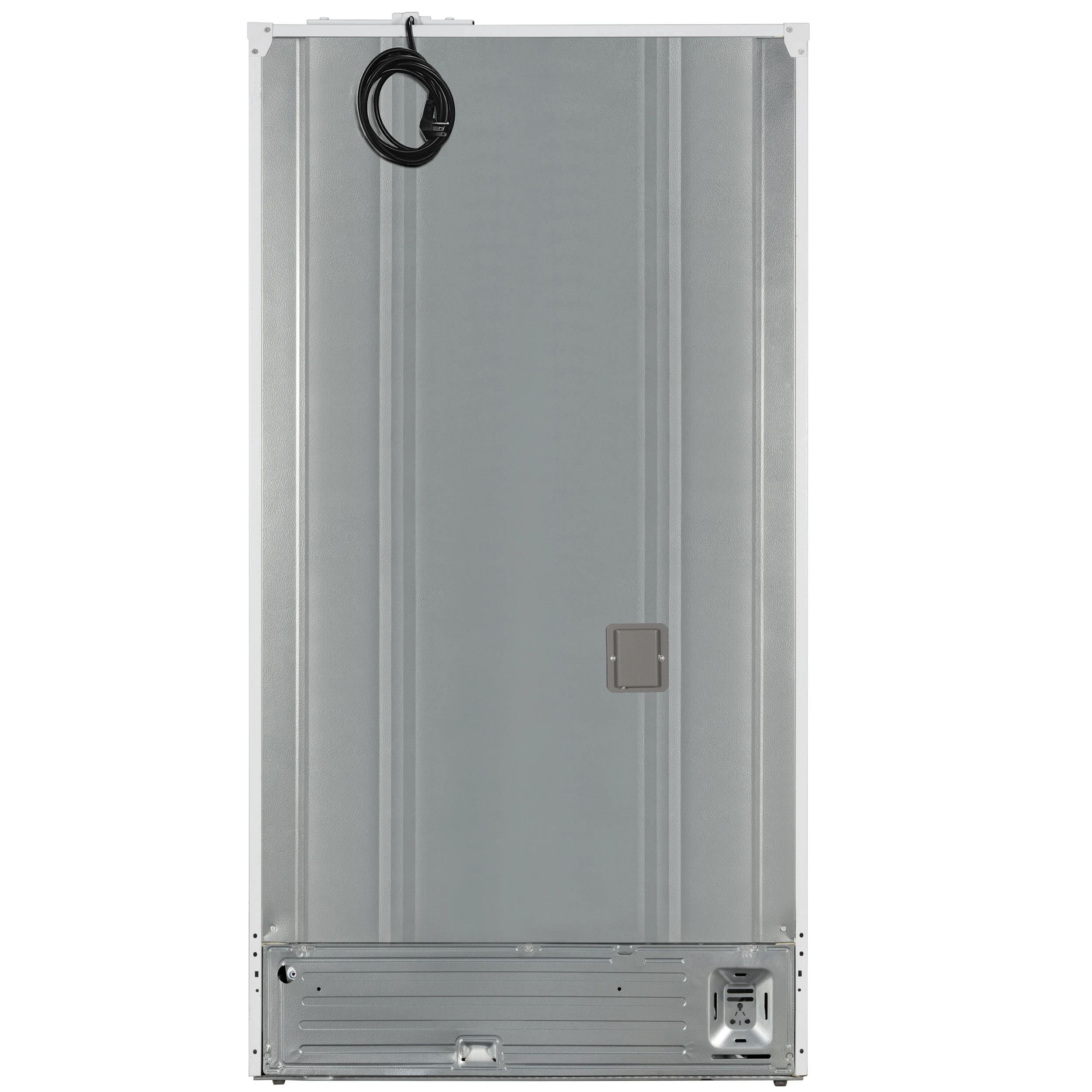 Rivello 36 Inch French Door Refrigerator in White with Antique Brass, Internal Water Dispenser, Filtered Ice, Adjustable Shelves, Energy Star Certified FFFFD178336WHT