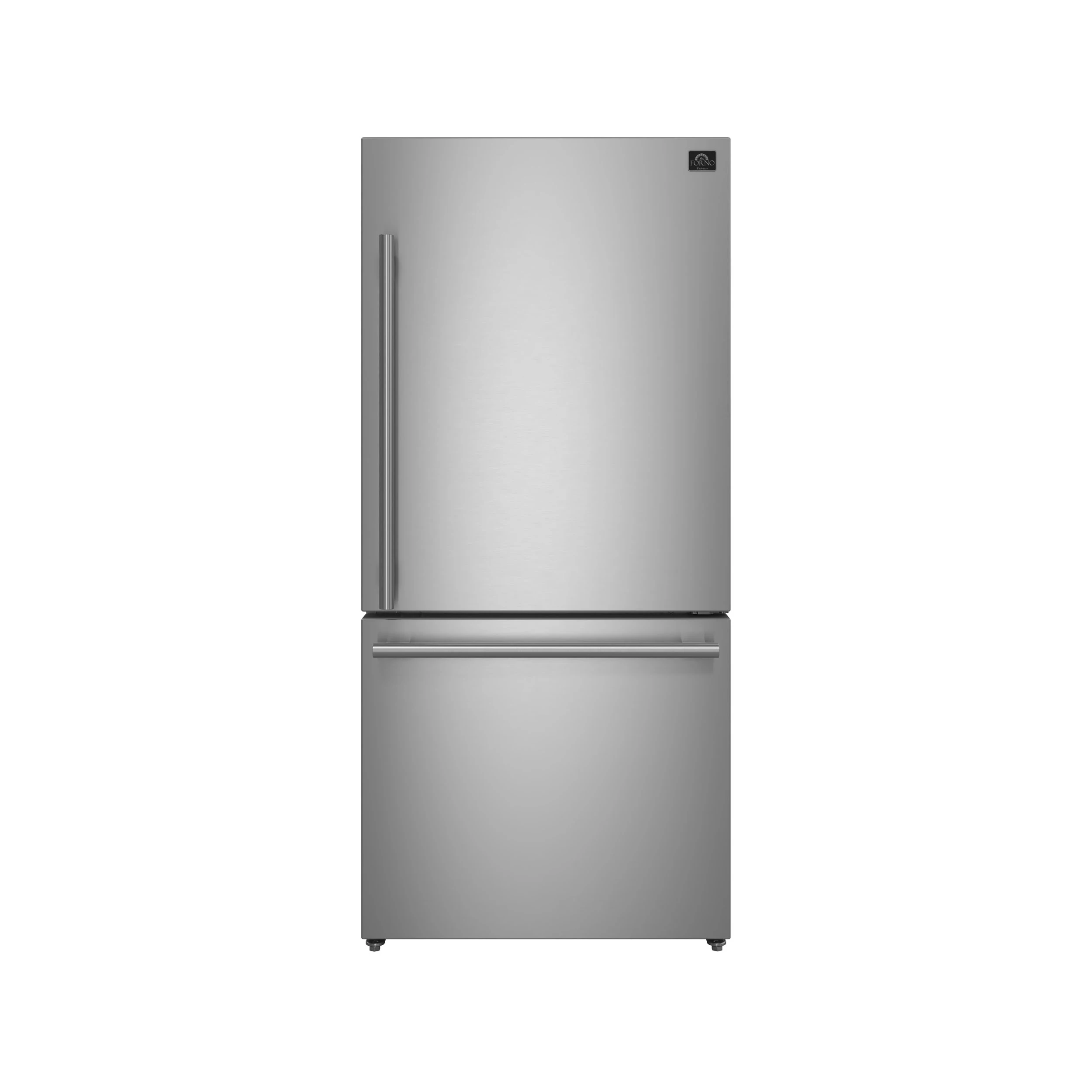 Milano Espresso 31-Inch Bottom Freezer Refrigerator, Stainless Steel, 17.2 cu.ft Capacity, Right Swing Door, Energy Efficient FFFFD178531S
