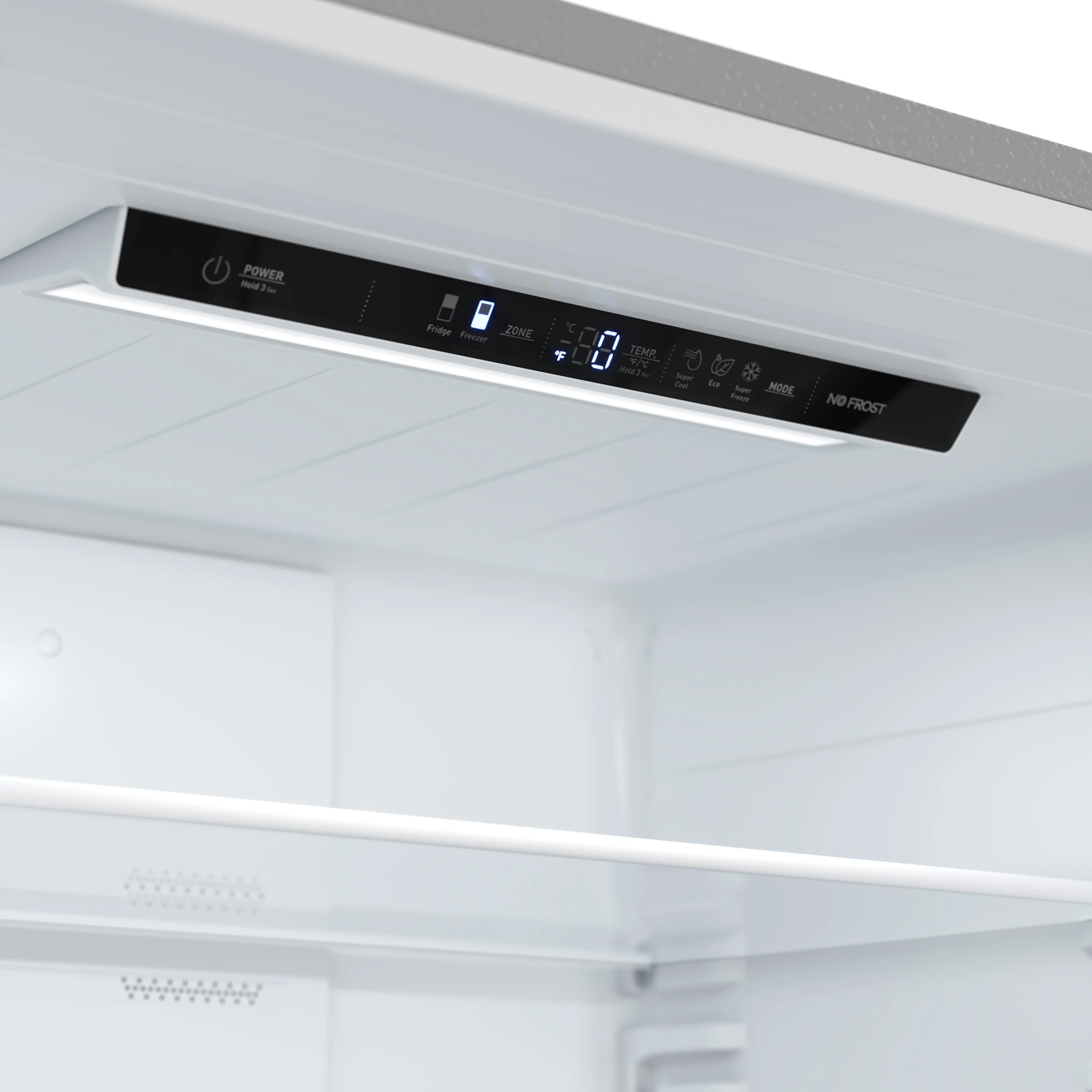 Milano Espresso 31-Inch Bottom Freezer Refrigerator, Stainless Steel, 17.2 cu.ft Capacity, Right Swing Door, Energy Efficient FFFFD178531S