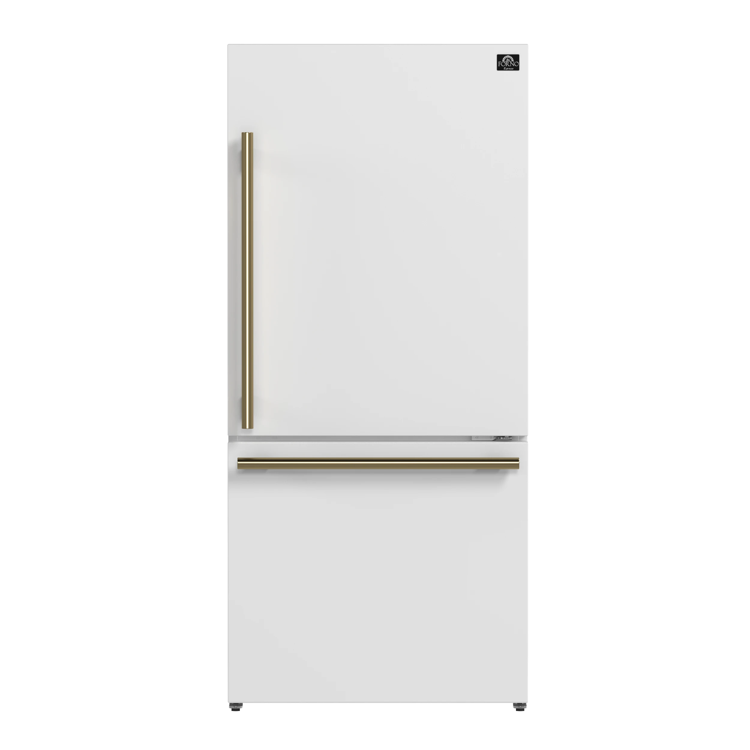 Milano Espresso 31-Inch Bottom Freezer Refrigerator, White, 17.2 cu.ft Capacity, Energy Efficient FFFFD178531WHT