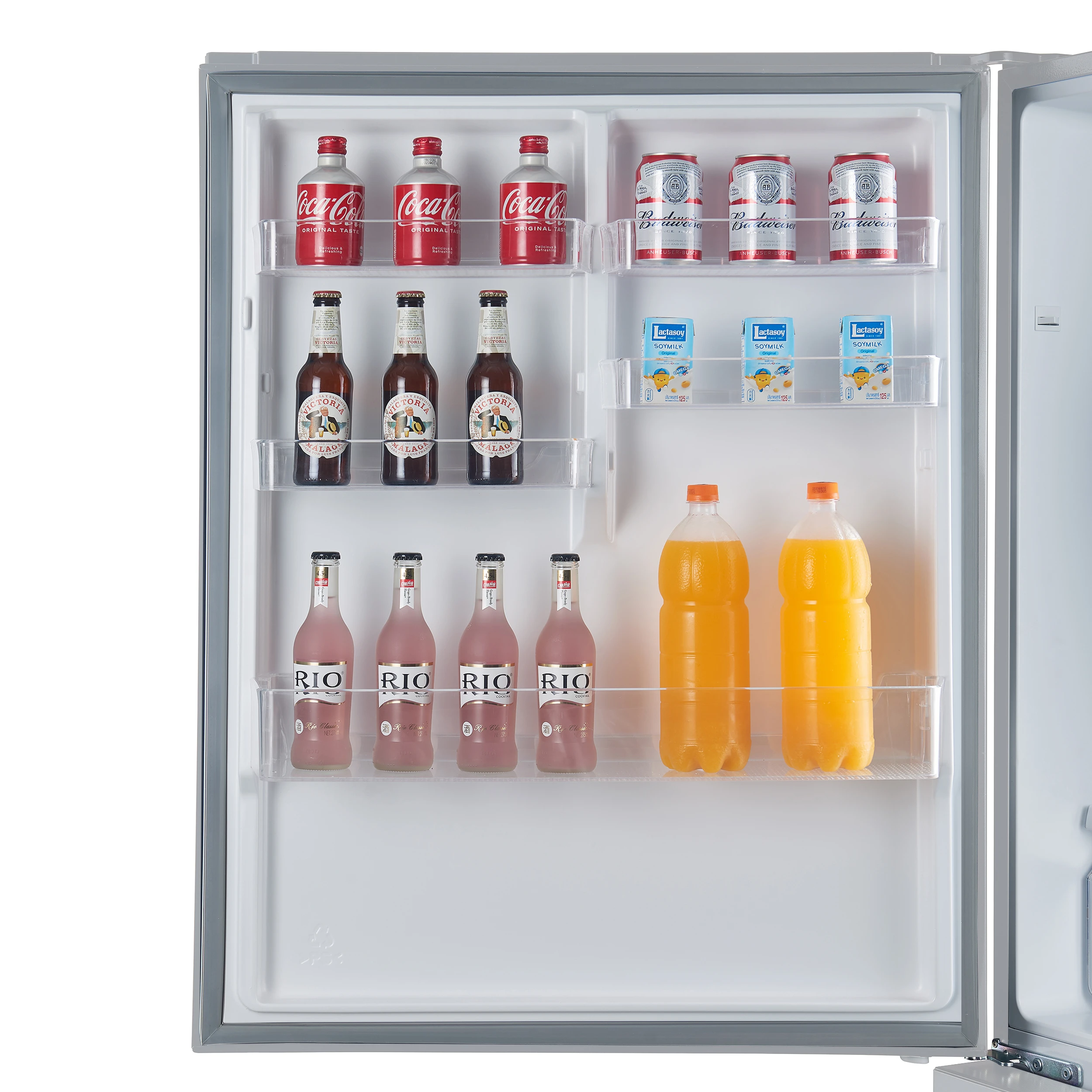 Milano 2-Piece 62-Inch Freestanding Dual Bottom Freezer Refrigerator, Stainless Steel – 34.4 cu.ft, Touch Control, Ice Maker FFFFD178760S