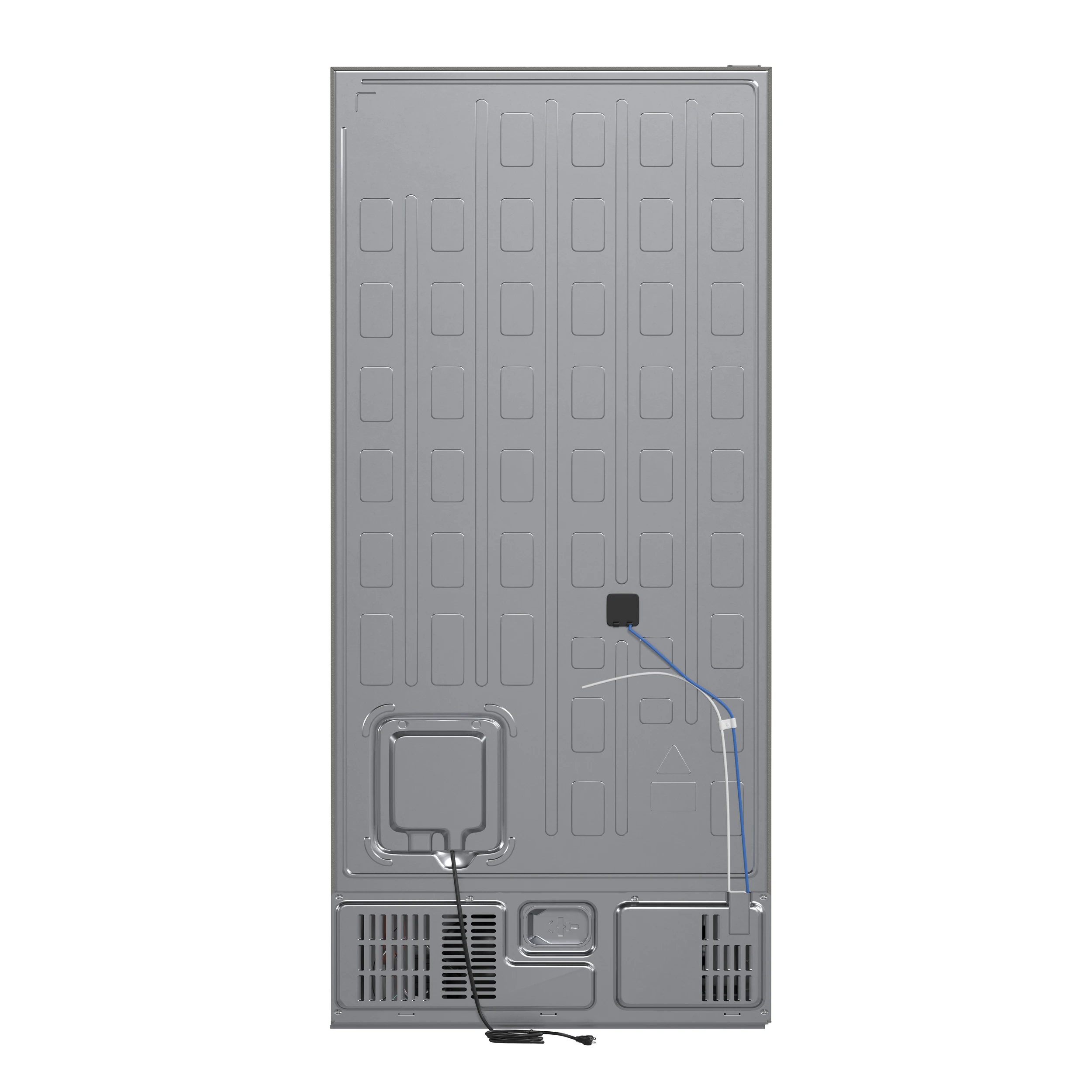 Milano 2-Piece 62-Inch Freestanding Dual Bottom Freezer Refrigerator, Stainless Steel – 34.4 cu.ft, Touch Control, Ice Maker FFFFD178760S