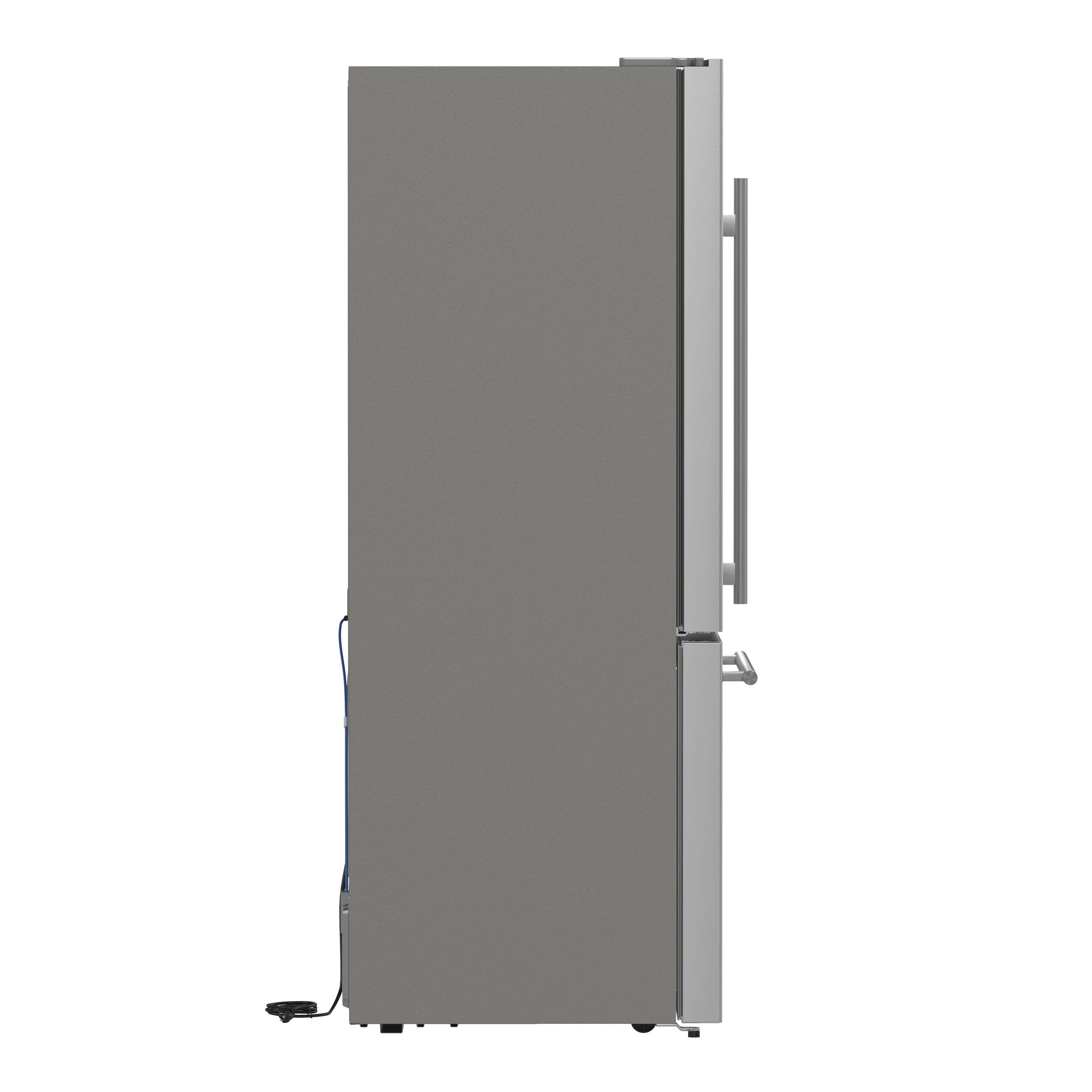 Milano 2-Piece 62-Inch Freestanding Dual Bottom Freezer Refrigerator, Stainless Steel – 34.4 cu.ft, Touch Control, Ice Maker FFFFD178760S