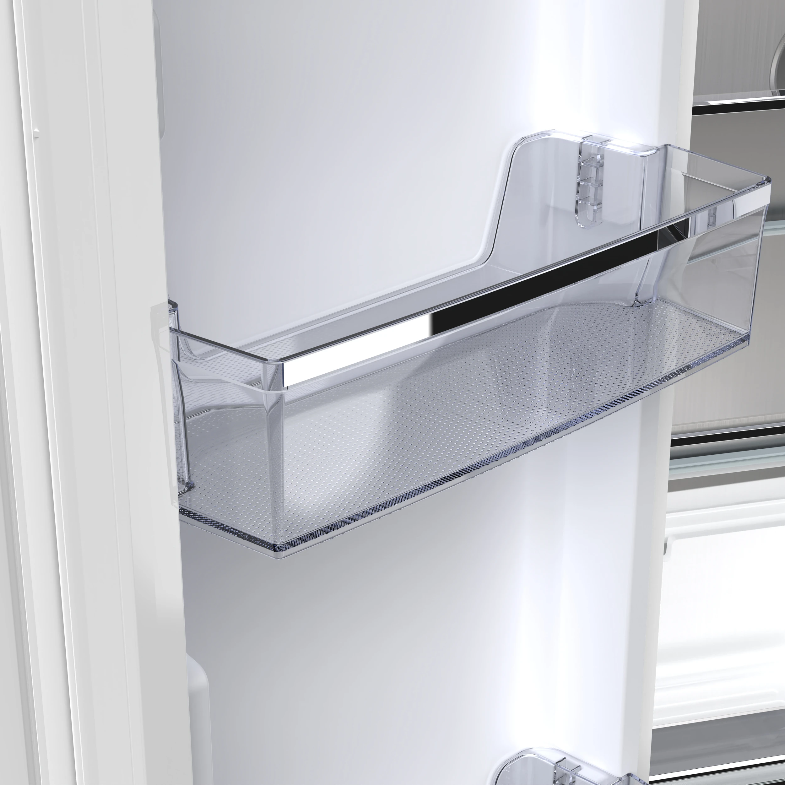 Luigi 33-Inch French Door Refrigerator, 18 cu.ft, White Finish, Antique Brass Handles, ENERGY STAR Certified FFFFD179133WHT