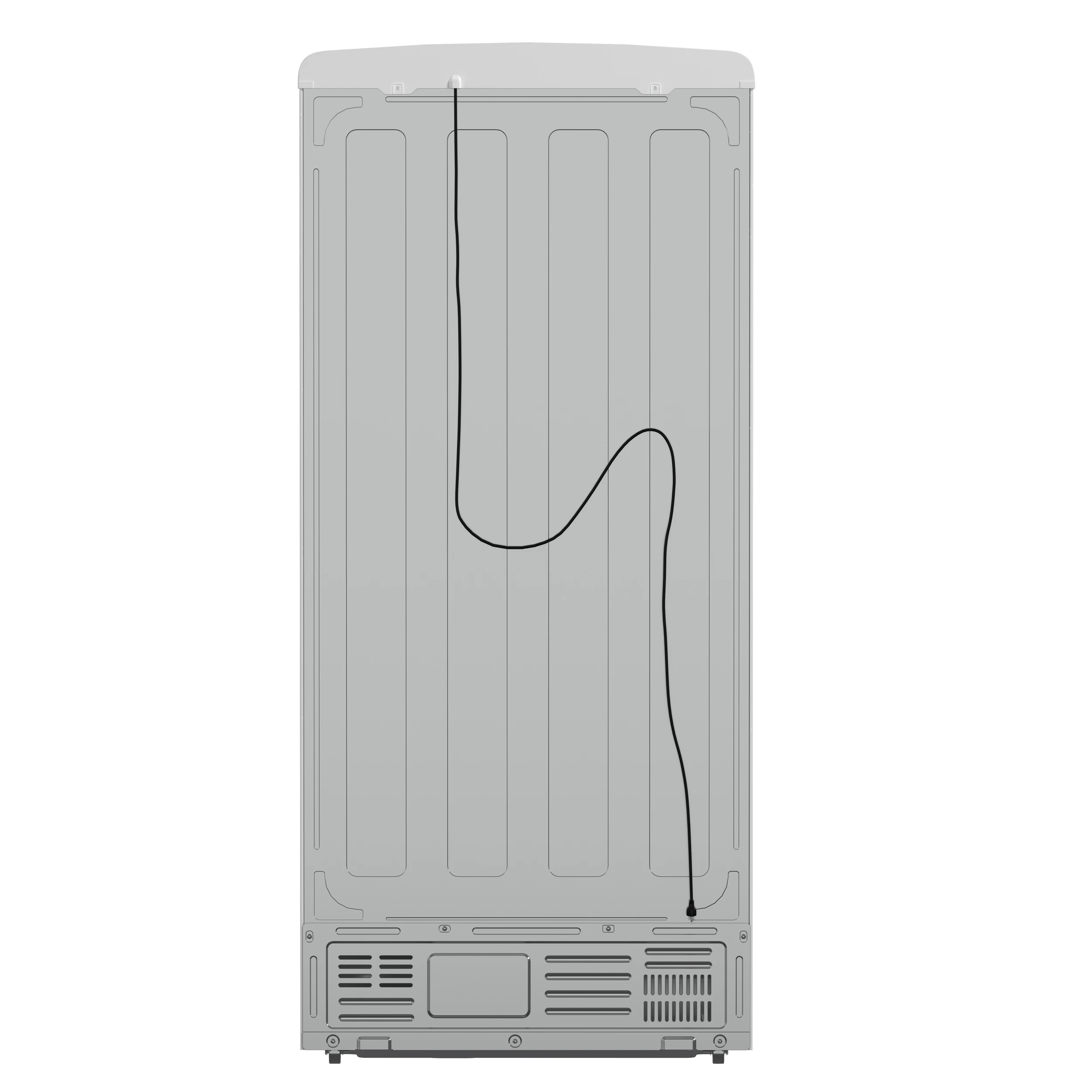 Luigi 33-Inch French Door Refrigerator, 18 cu.ft, White Finish, Antique Brass Handles, ENERGY STAR Certified FFFFD179133WHT