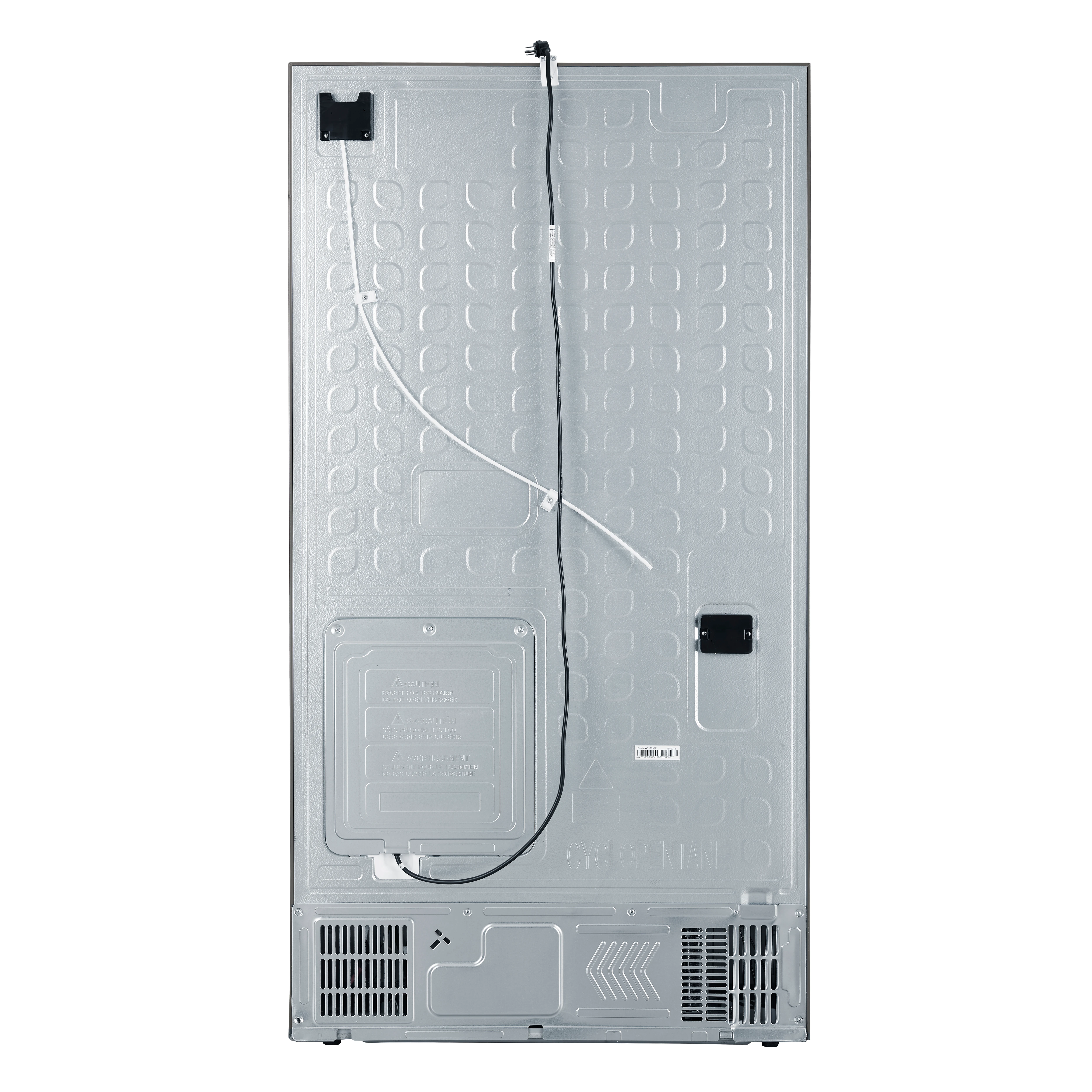 Aosta 36-Inch French Door Refrigerator, Stainless Steel, 22.4 cu.ft, External Water Dispenser, Automatic Ice Maker, ENERGY STAR Certified FFFFD186636SB