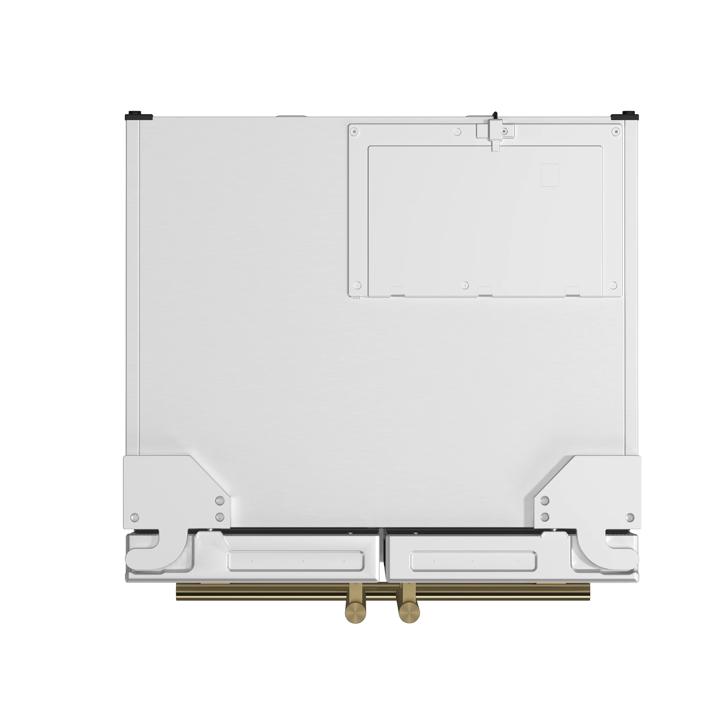 Gallipoli Espresso 30-Inch White French Door Refrigerator, Bottom Freezer, 17.5 Cu. Ft., No Frost, Ice Maker FFFFD197431WHT