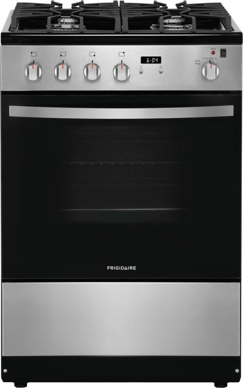 Frigidaire 24" Front Control Freestanding Gas Range Stainless Steel FFGH2422US Picture 1