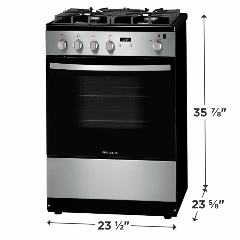 24" Front Control Freestanding Gas Range FFGH2422US