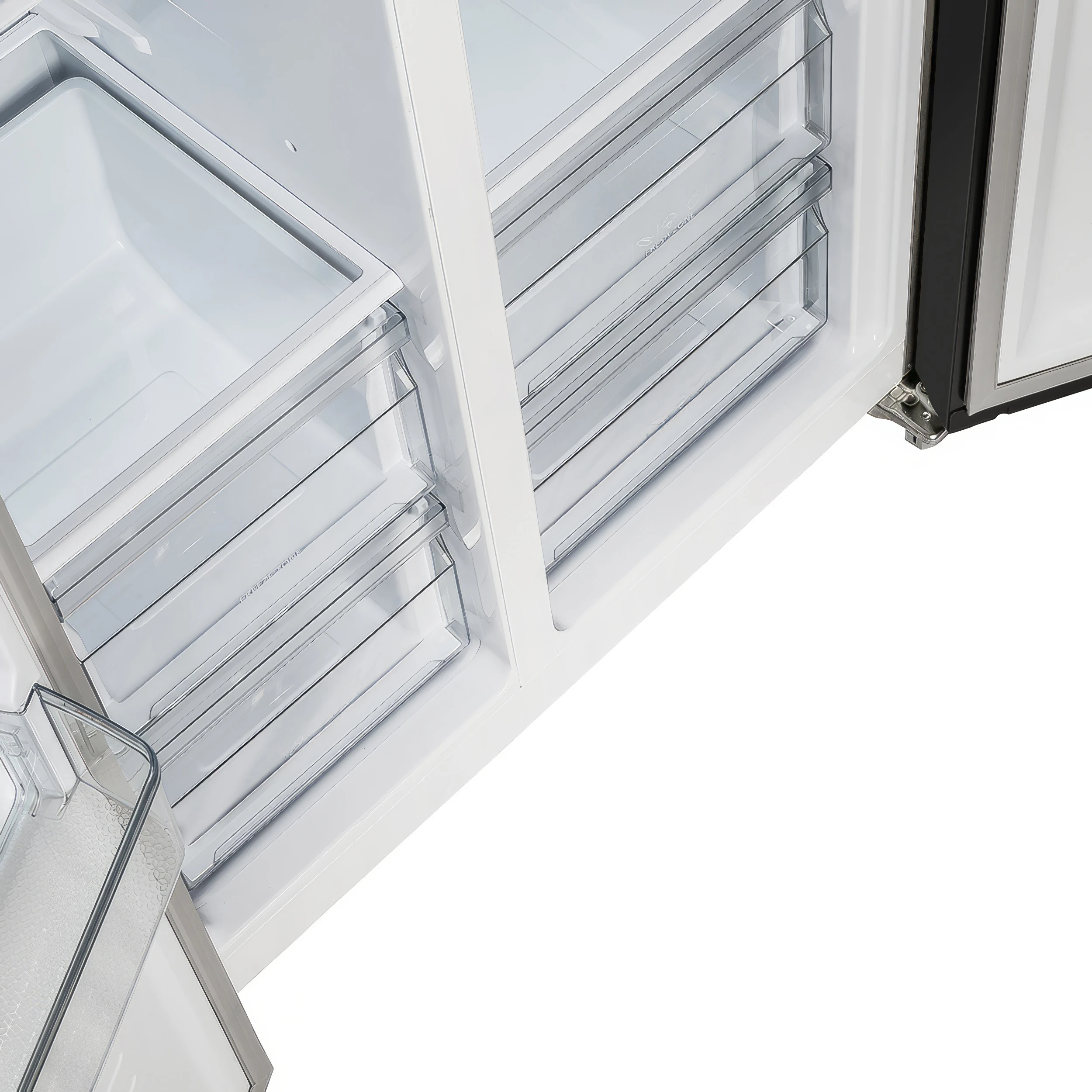 Salerno Espresso 33-Inch Black Side-by-Side Refrigerator, 15.6 Cu. Ft., Energy-Efficient, No Frost, Modern Design FFRBI180533BLK