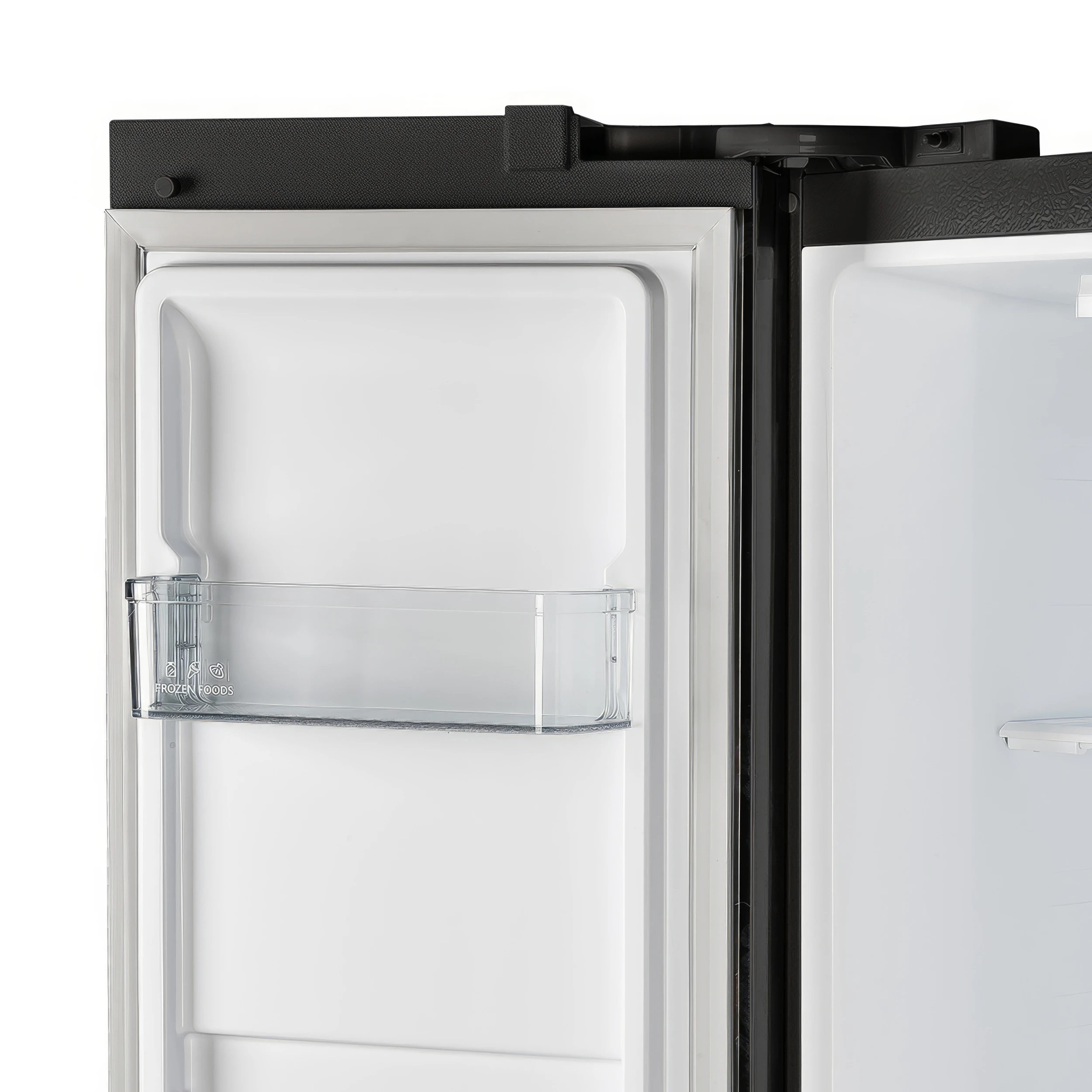 Salerno Espresso 33-Inch Black Side-by-Side Refrigerator, 15.6 Cu. Ft., Energy-Efficient, No Frost, Modern Design FFRBI180533BLK