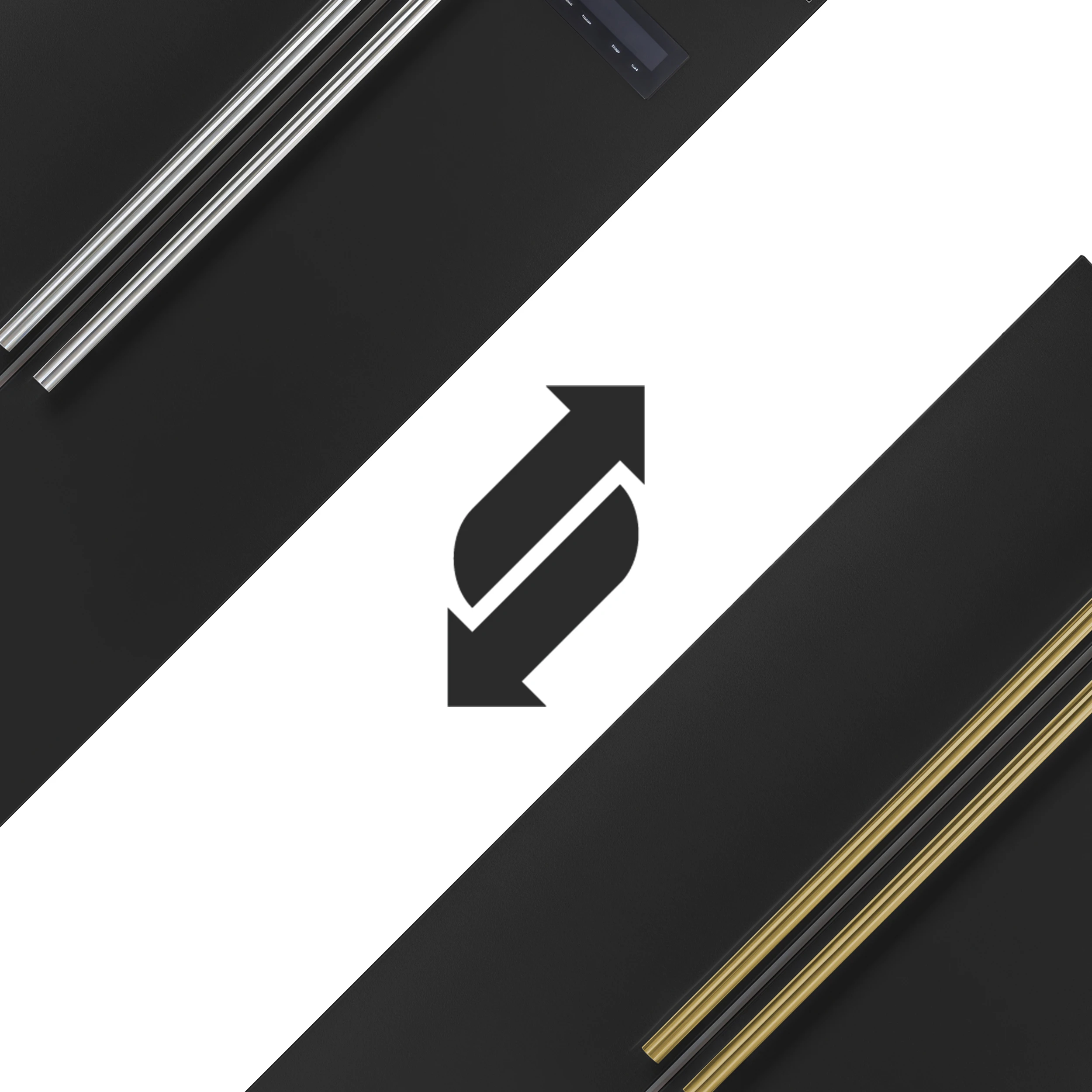 Salerno Espresso 33-Inch Black Side-by-Side Refrigerator, 15.6 Cu. Ft., Energy-Efficient, No Frost, Modern Design FFRBI180533BLK