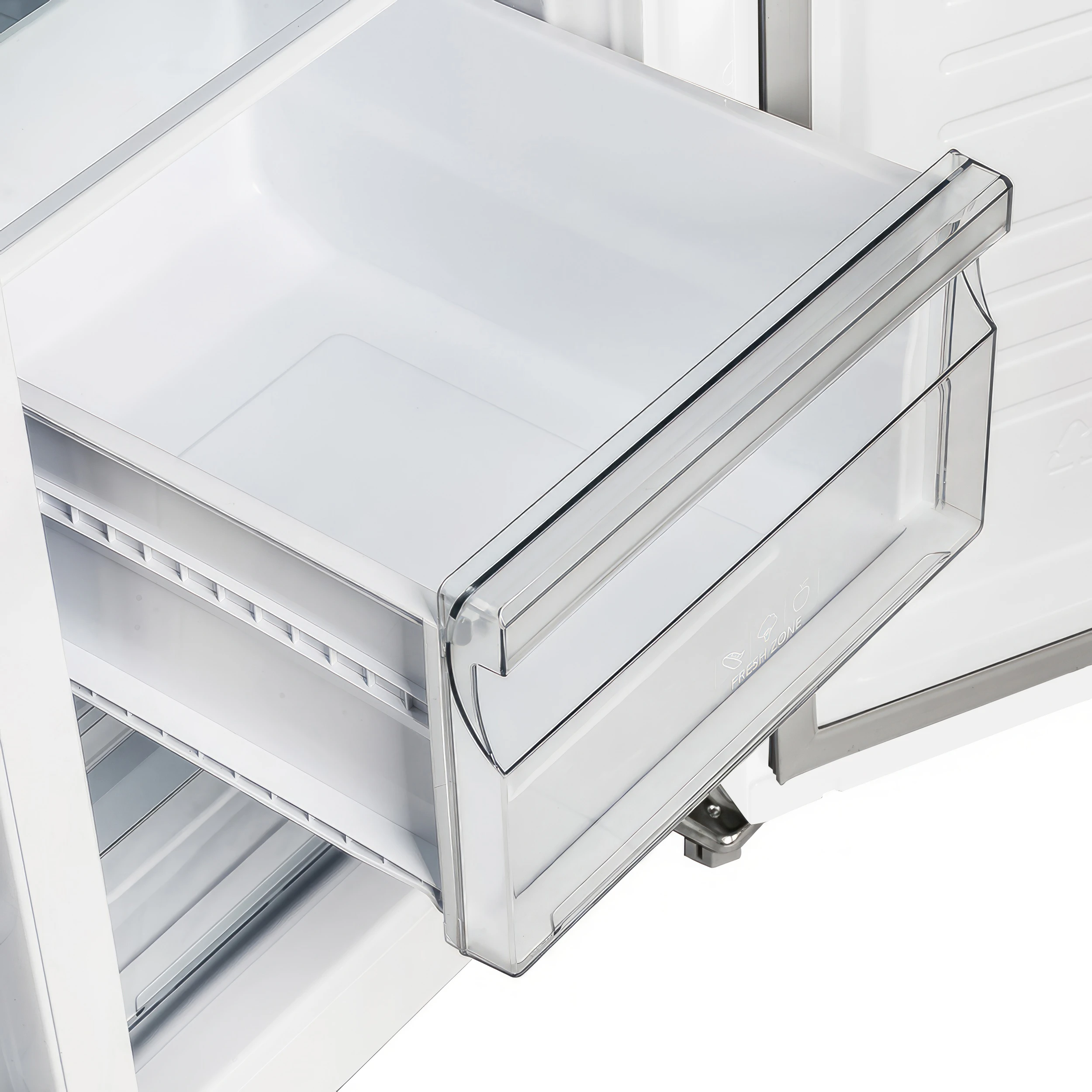 Salerno Espresso 33-Inch White Side-by-Side Refrigerator, 15.6 Cu. Ft., Energy-Efficient, No Frost, Modern Design FFRBI180533WHT