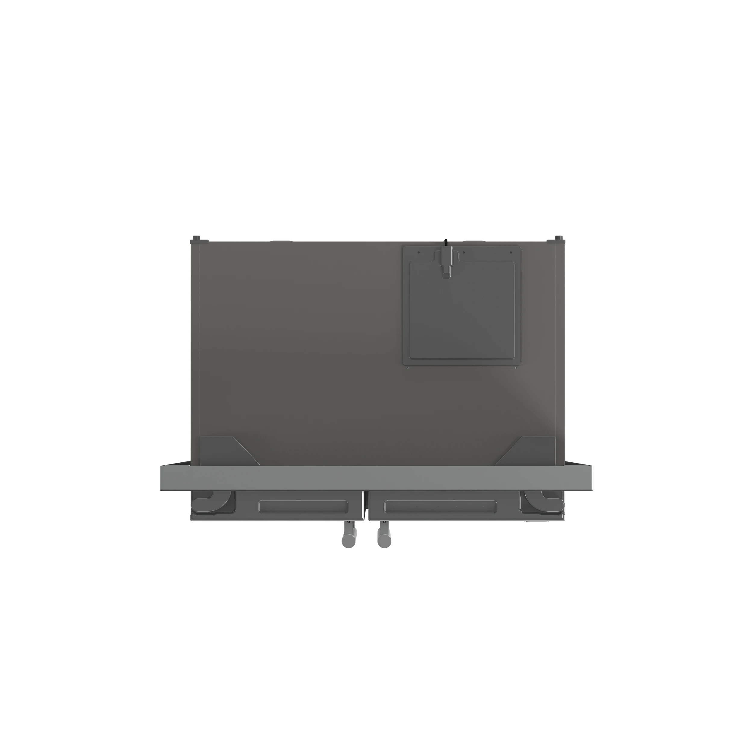 Salerno 37-Inch Built-In Stainless Steel Refrigerator, 15.6 cu.ft, Modern Decorative Grill, ENERGY STAR Certified FFRBI180537MG