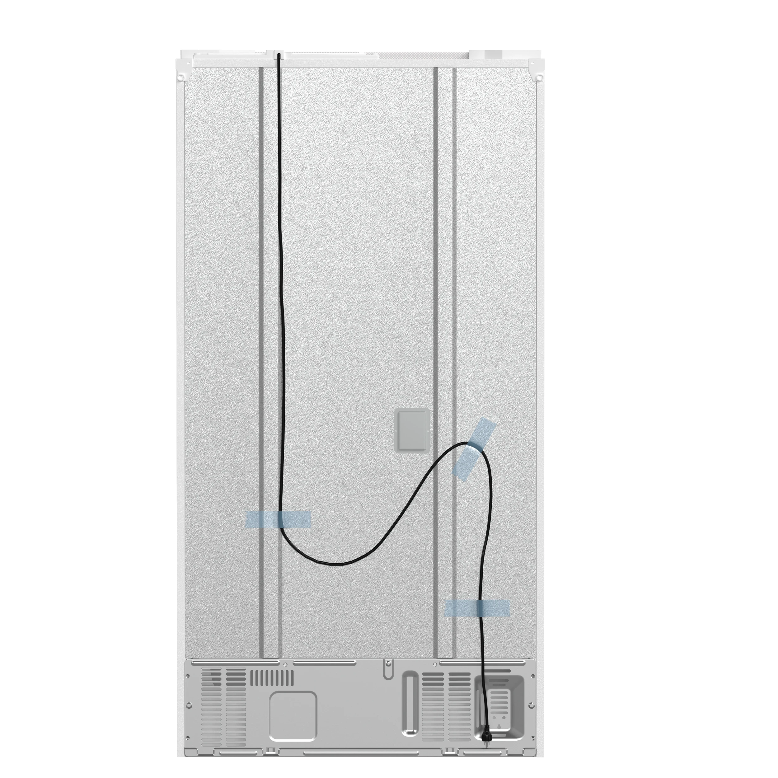 Moena Espresso 36-Inch White French Door Refrigerator, 19.2 Cu. Ft., Frost-Free, Automatic Ice Maker, ENERGY STAR Certified FFRBI182036WHT