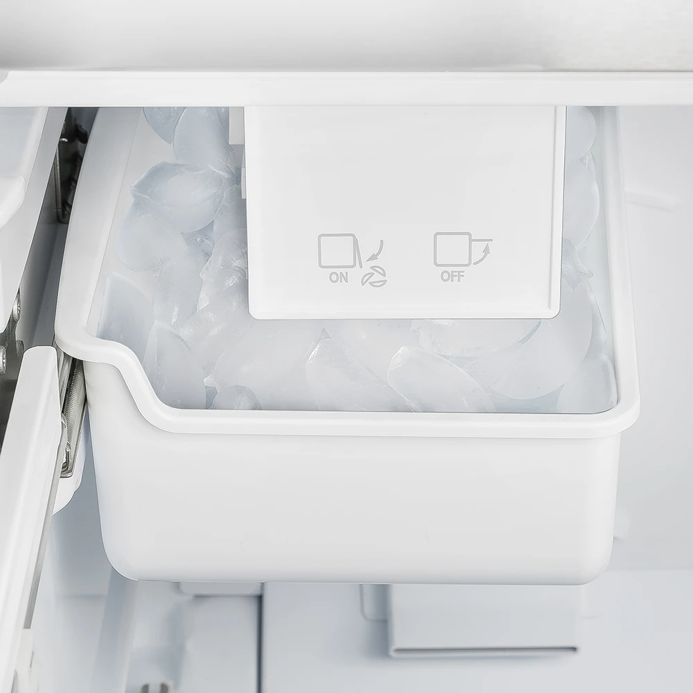 Moena 40-Inch French Door Refrigerator, Stainless Steel, 19.2 cu.ft, Modern Decorative Grill, ENERGY STAR Certified FFRBI182040MG