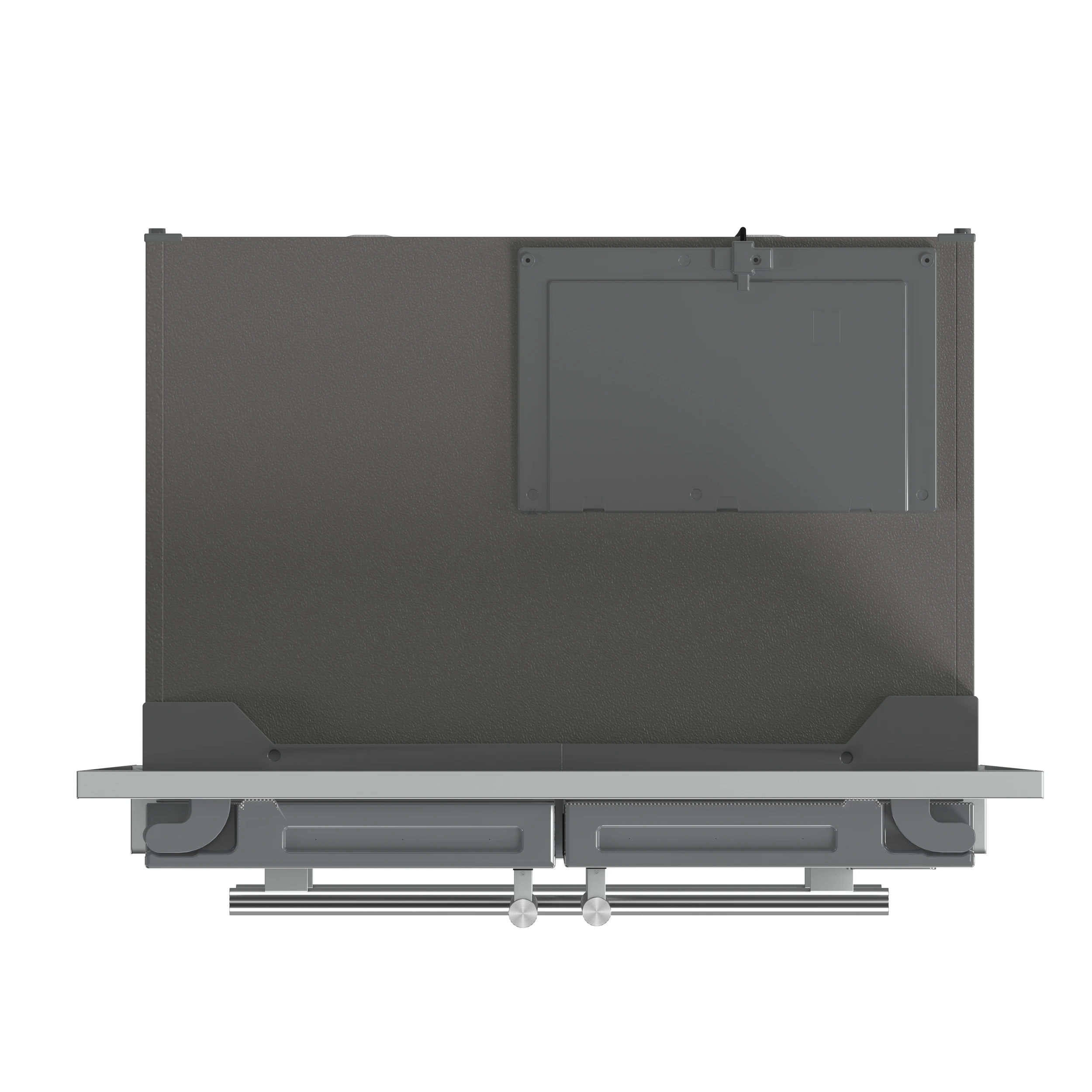 Moena 40-Inch French Door Refrigerator, Stainless Steel, 19.2 cu.ft, Modern Decorative Grill, ENERGY STAR Certified FFRBI182040MG