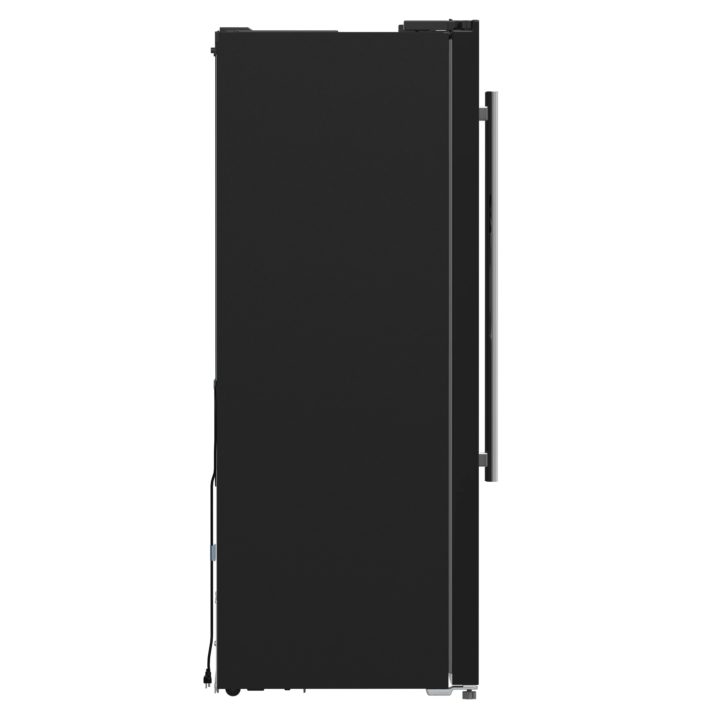 Salerno Espresso 36-Inch Black Side-by-Side Refrigerator, 20 Cu. Ft., Frost-Free, Ice & Water Dispenser, ENERGY STAR Certified FFRBI184436BLK