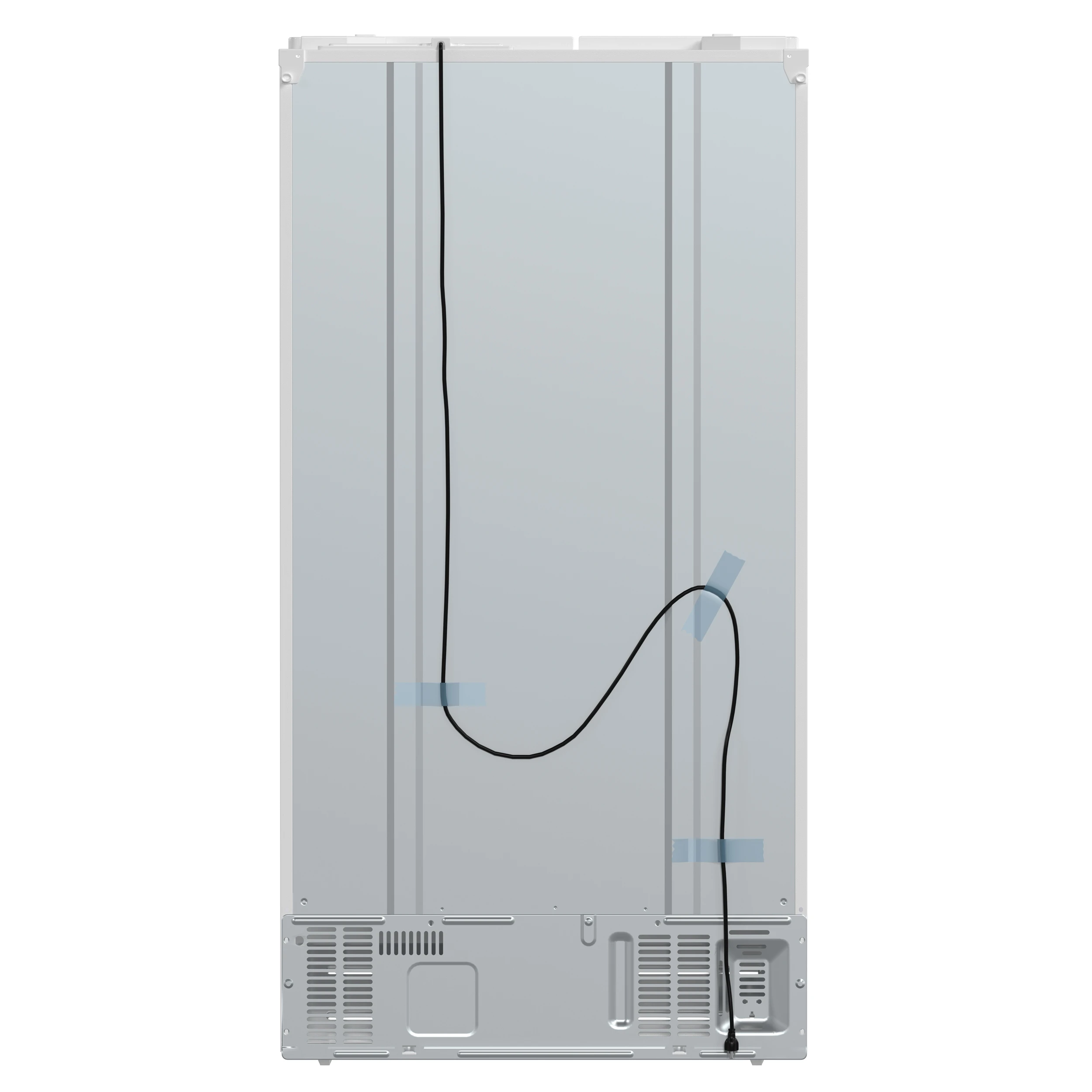 Salerno Espresso 36-Inch White Side-by-Side Refrigerator, 20 Cu. Ft., Frost-Free, Ice & Water Dispenser, ENERGY STAR Certified FFRBI184436WHT