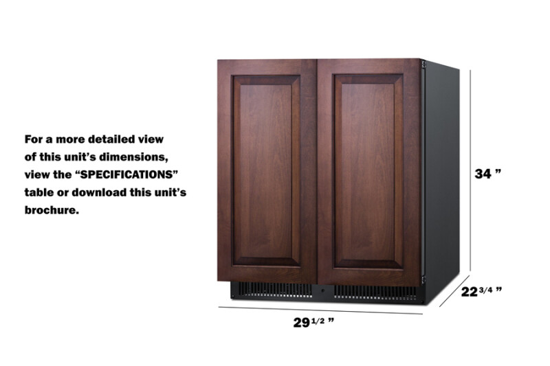 30" Wide Built-In Refrigerator-Freezer (Panels Not Included) FFRF3070BPNR