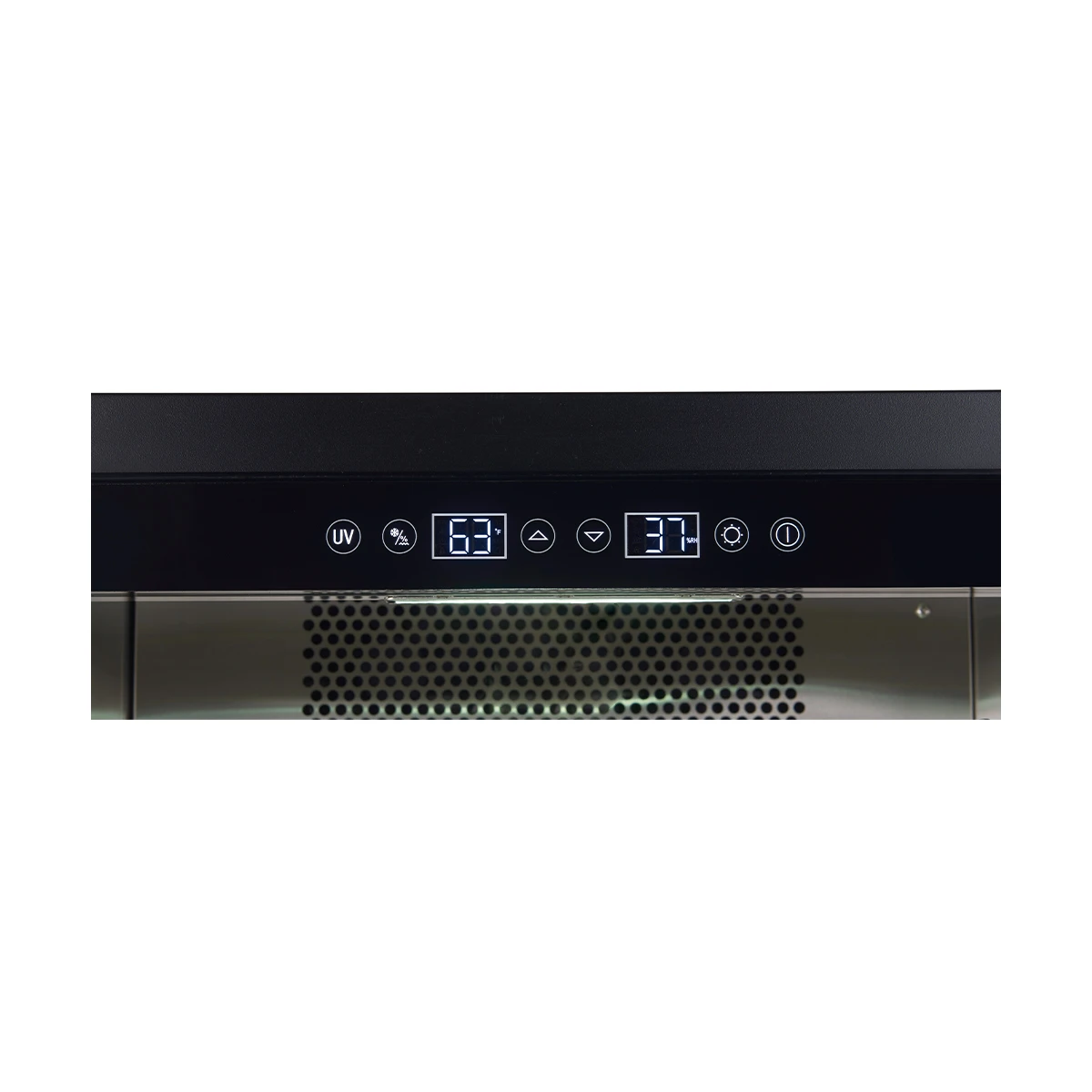 Asciutto 24-Inch Dry Aging Cabinet, Stainless Steel 304, 4.41 cu.ft, LED Lighting, Adjustable Shelves FFSDA684024