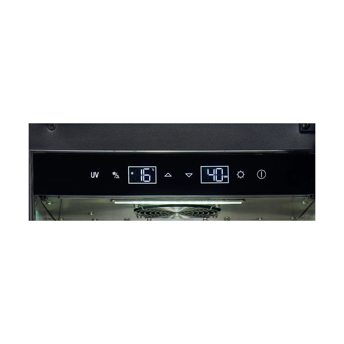 Asciutto 17-Inch Dry Aging Cabinet, Stainless Steel 304, 1.84 cu.ft, LED Lighting, Adjustable Shelves FFSDA686417