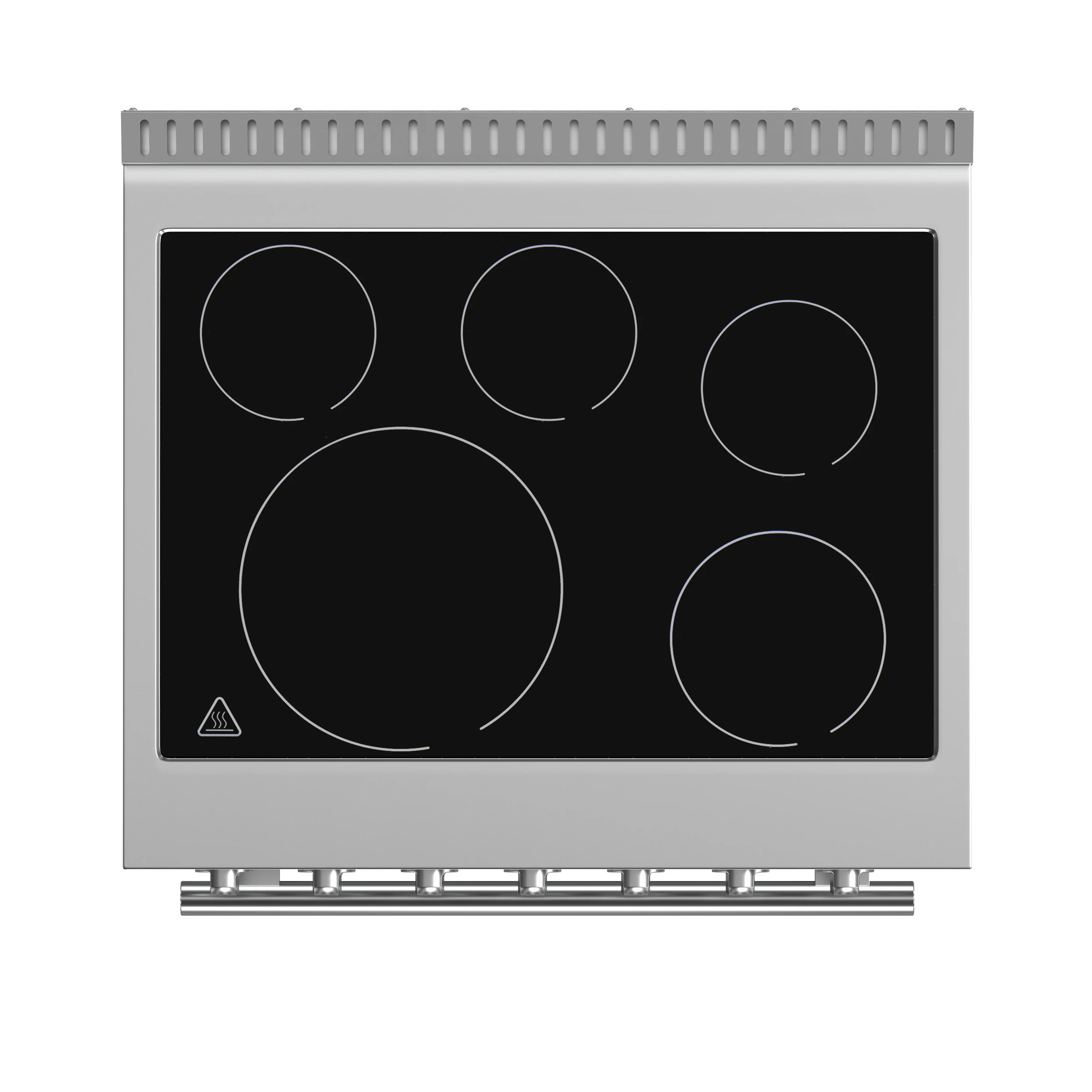 Paolo 30-Inch Freestanding Electric Range, Stainless Steel, 4.38 cu.ft, True Convection Oven, Energy Efficient FFSEL601130