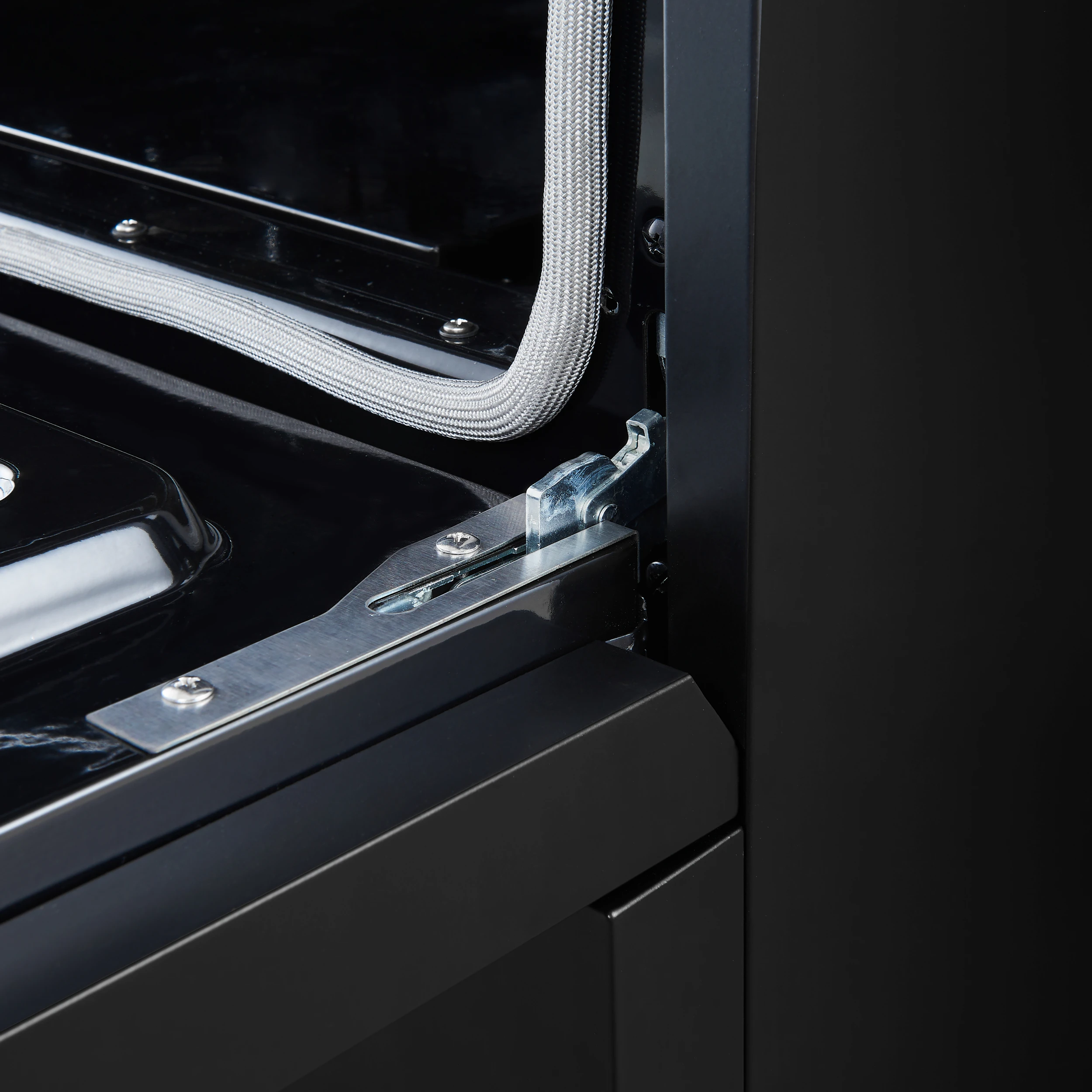 Paolo 30-Inch Freestanding Electric Range, Black, 4.38 cu.ft, True Convection Oven, Energy Efficient FFSEL601130BLK