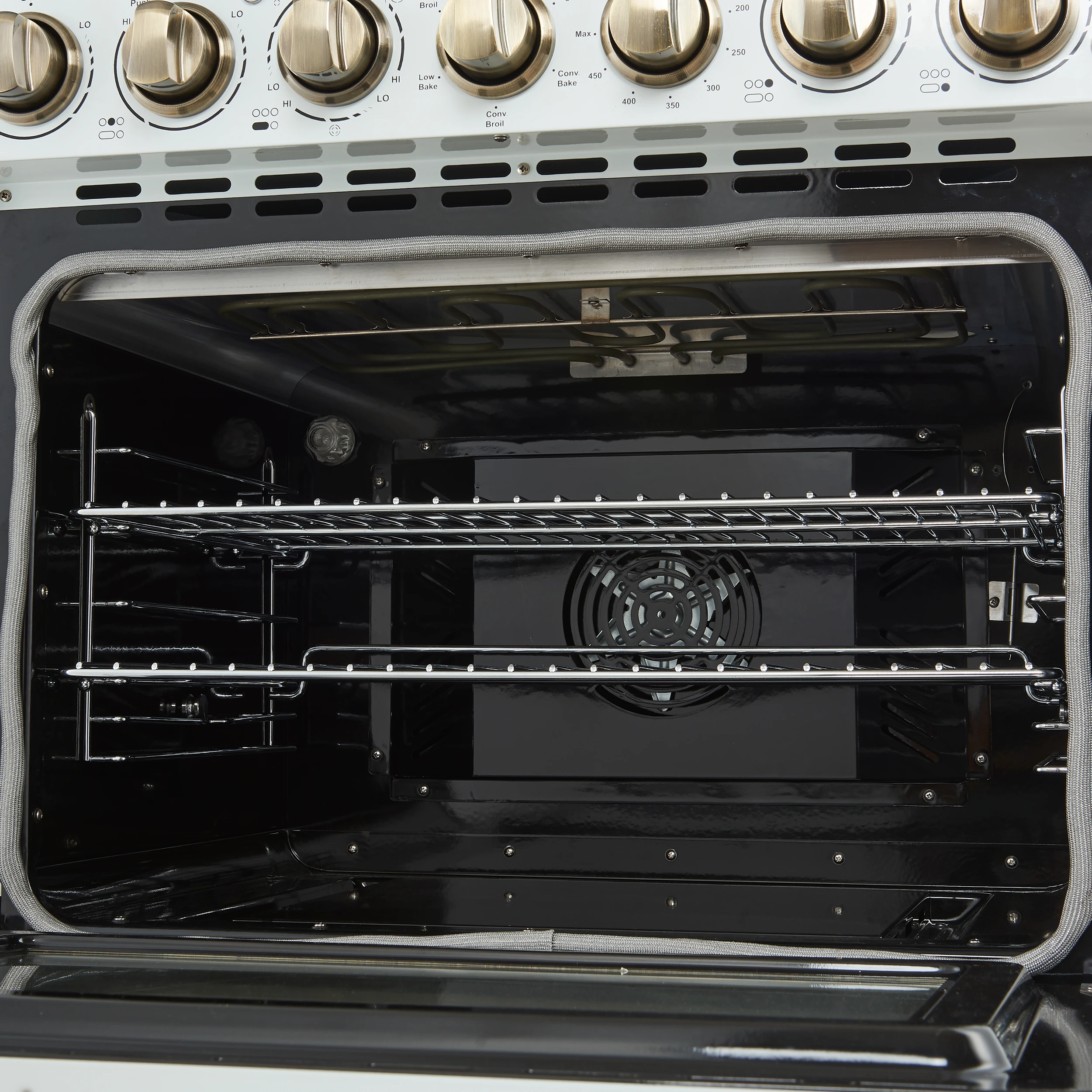 Paolo 30-Inch Freestanding Electric Range, White, 4.38 cu.ft, True Convection Oven, Energy Efficient FFSEL601130WHT