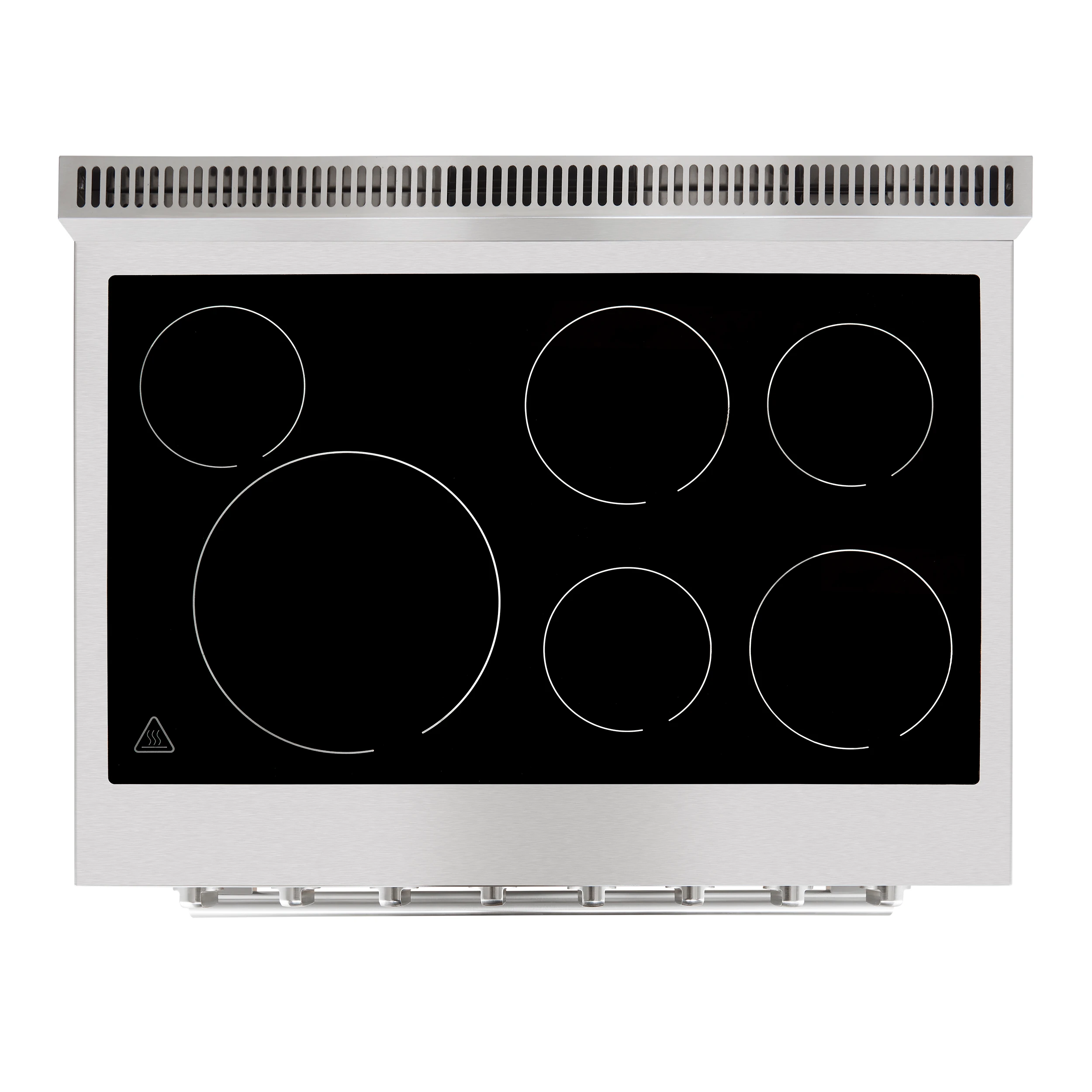 Paolo 36 Inch Freestanding Electric Range, Stainless Steel, 5.44 cu.ft, True Convection Oven, Energy Efficient FFSEL601136