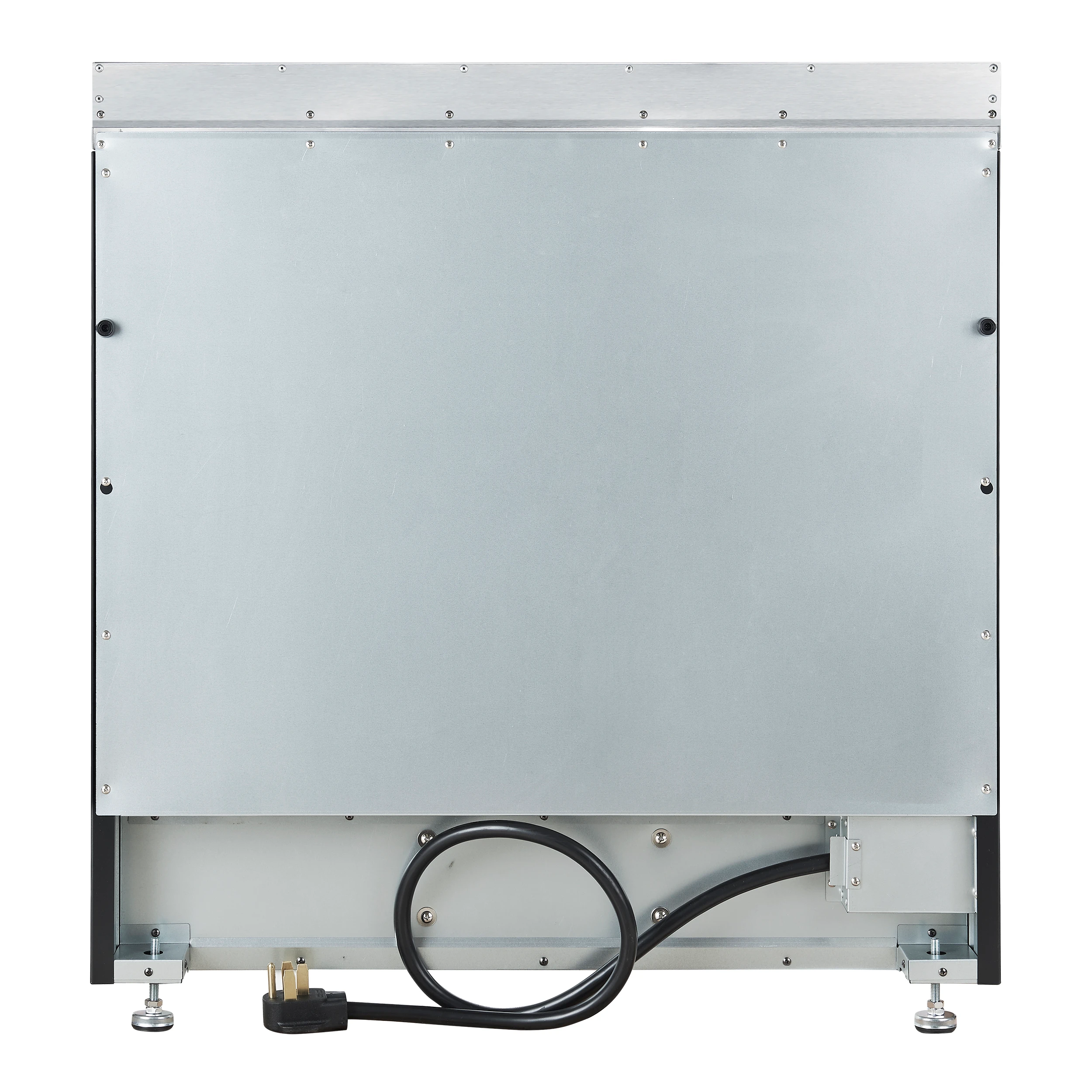 Paolo 36 Inch Black Freestanding Electric Range, Stainless Steel, 5.44 cu.ft, True Convection Oven, Energy Efficient FFSEL601136BLK