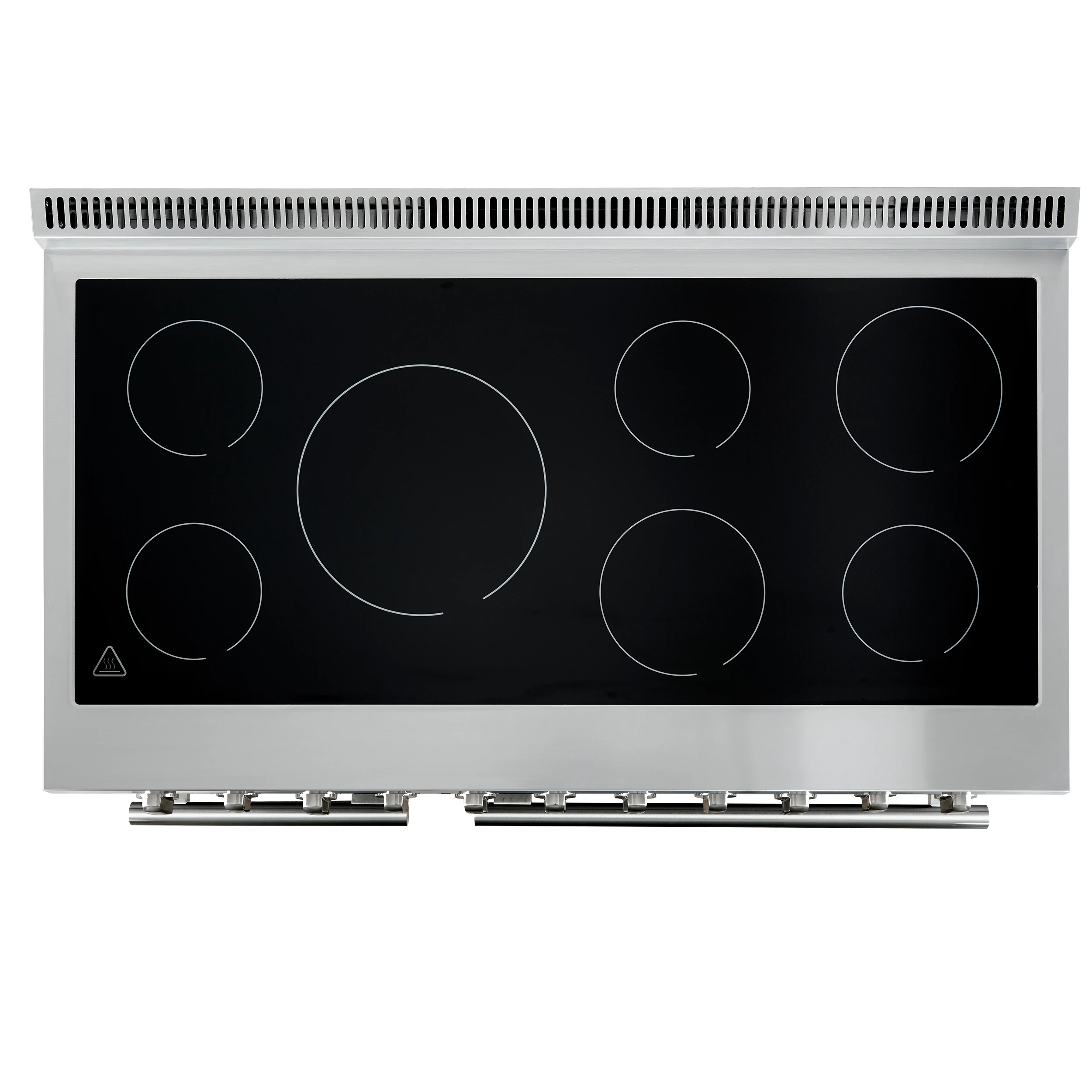 Paolo 48 Inch Freestanding Electric Range, Stainless Steel, 6.7 cu.ft, True Convection Oven, Energy Efficient FFSEL601148
