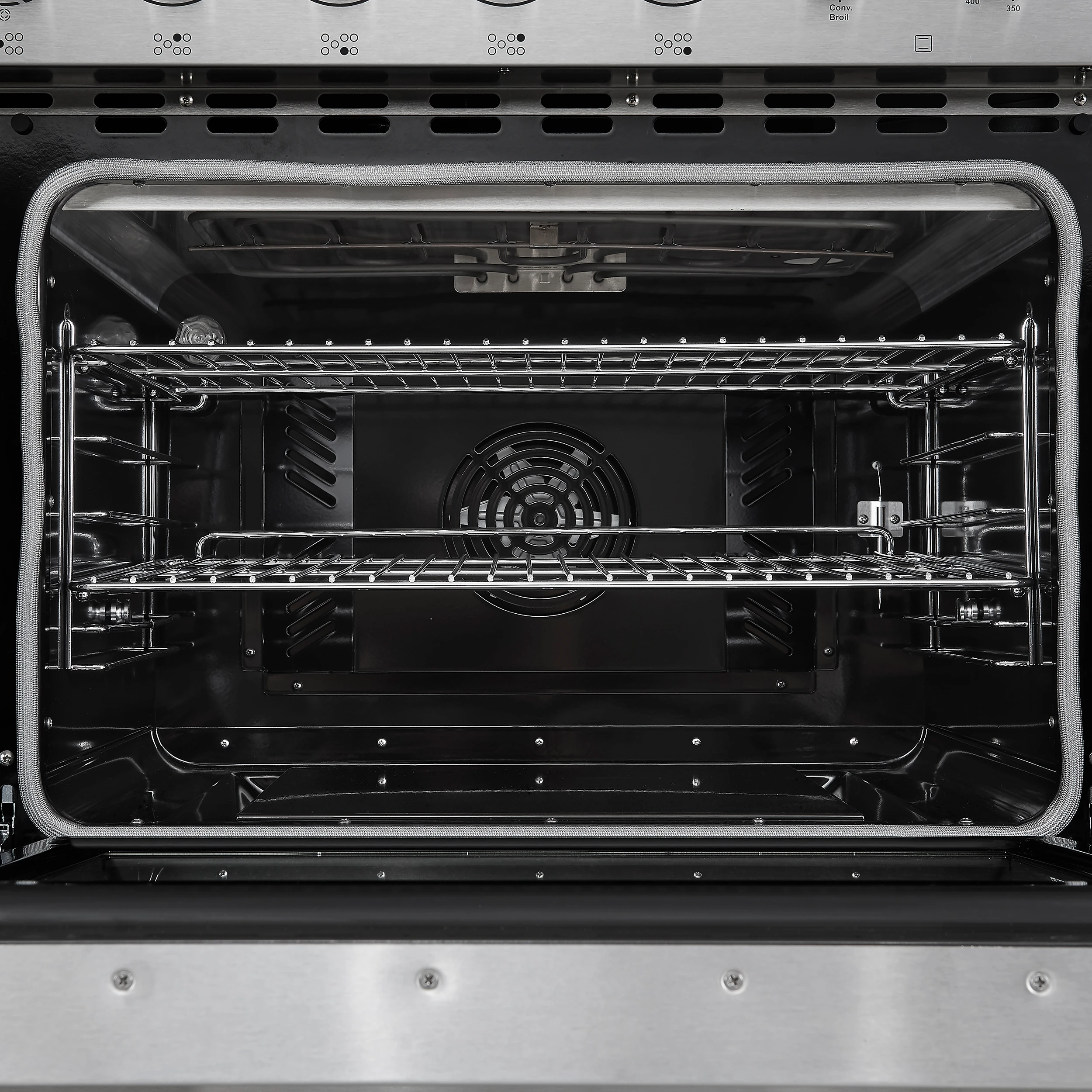 Paolo 48 Inch Freestanding Electric Range, Stainless Steel, 6.7 cu.ft, True Convection Oven, Energy Efficient FFSEL601148